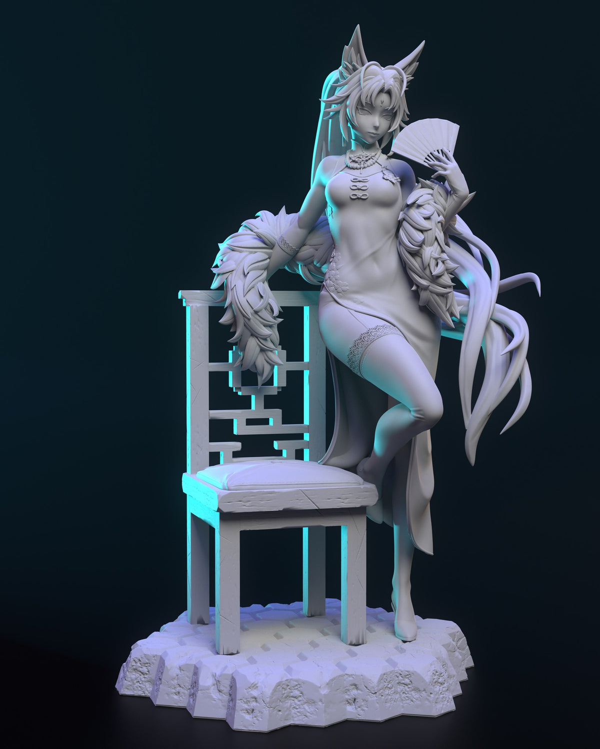 Feixiao resin figure