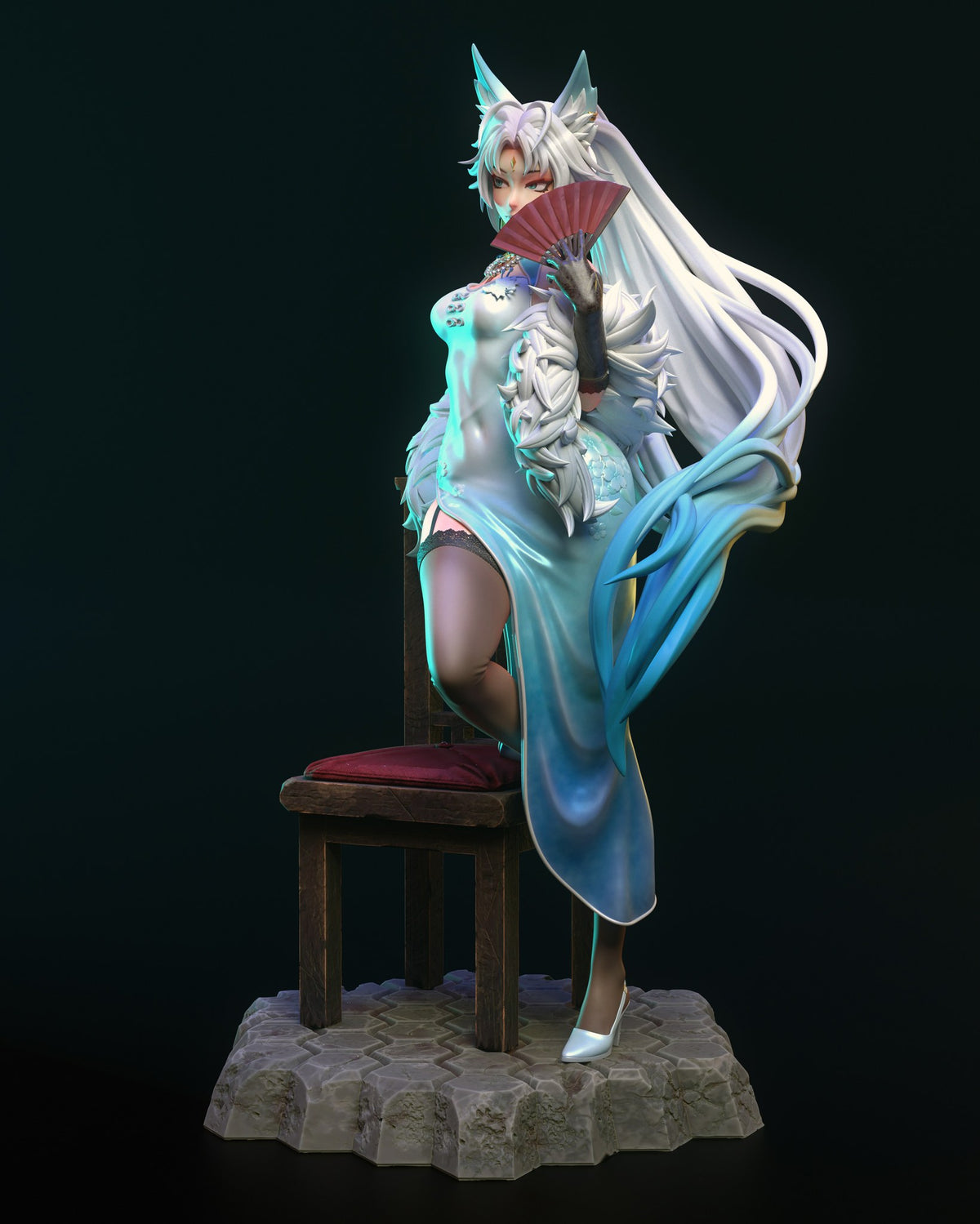 Feixiao resin figure