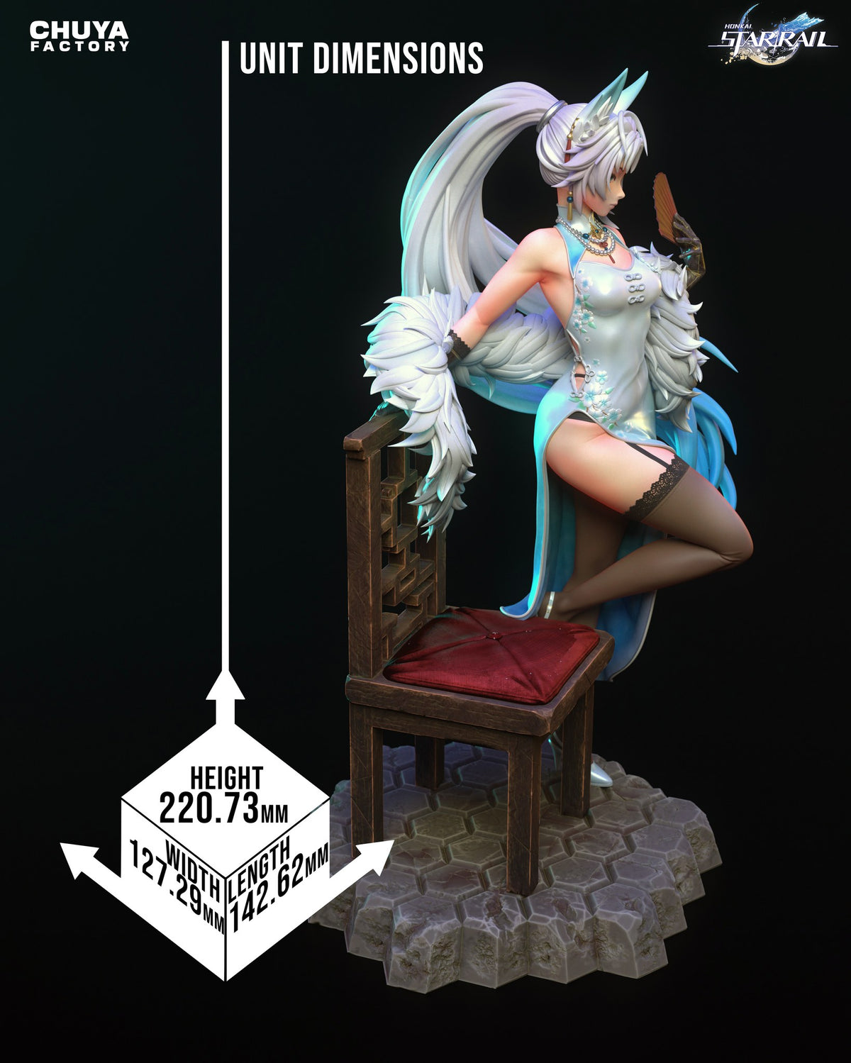 Feixiao resin figure
