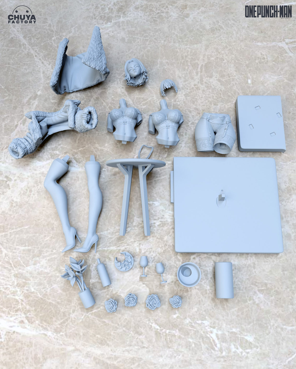 Fubuki resin figure