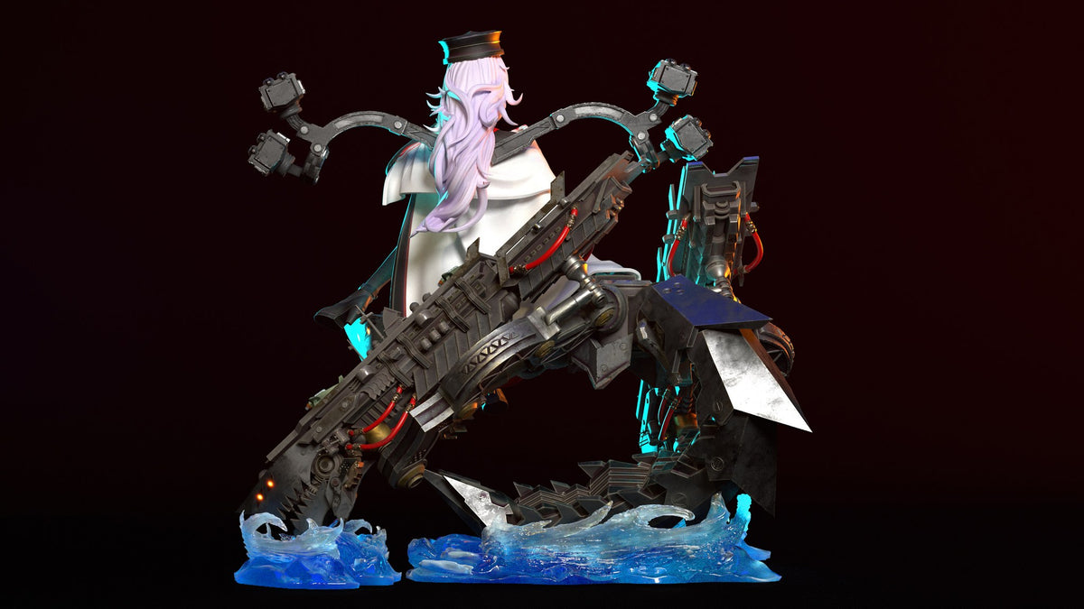 Graf Zeppelin resin figure