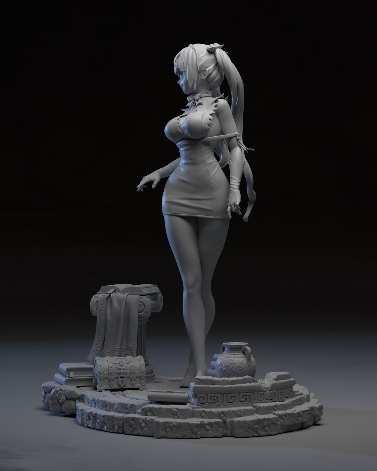 Hestia resin figure