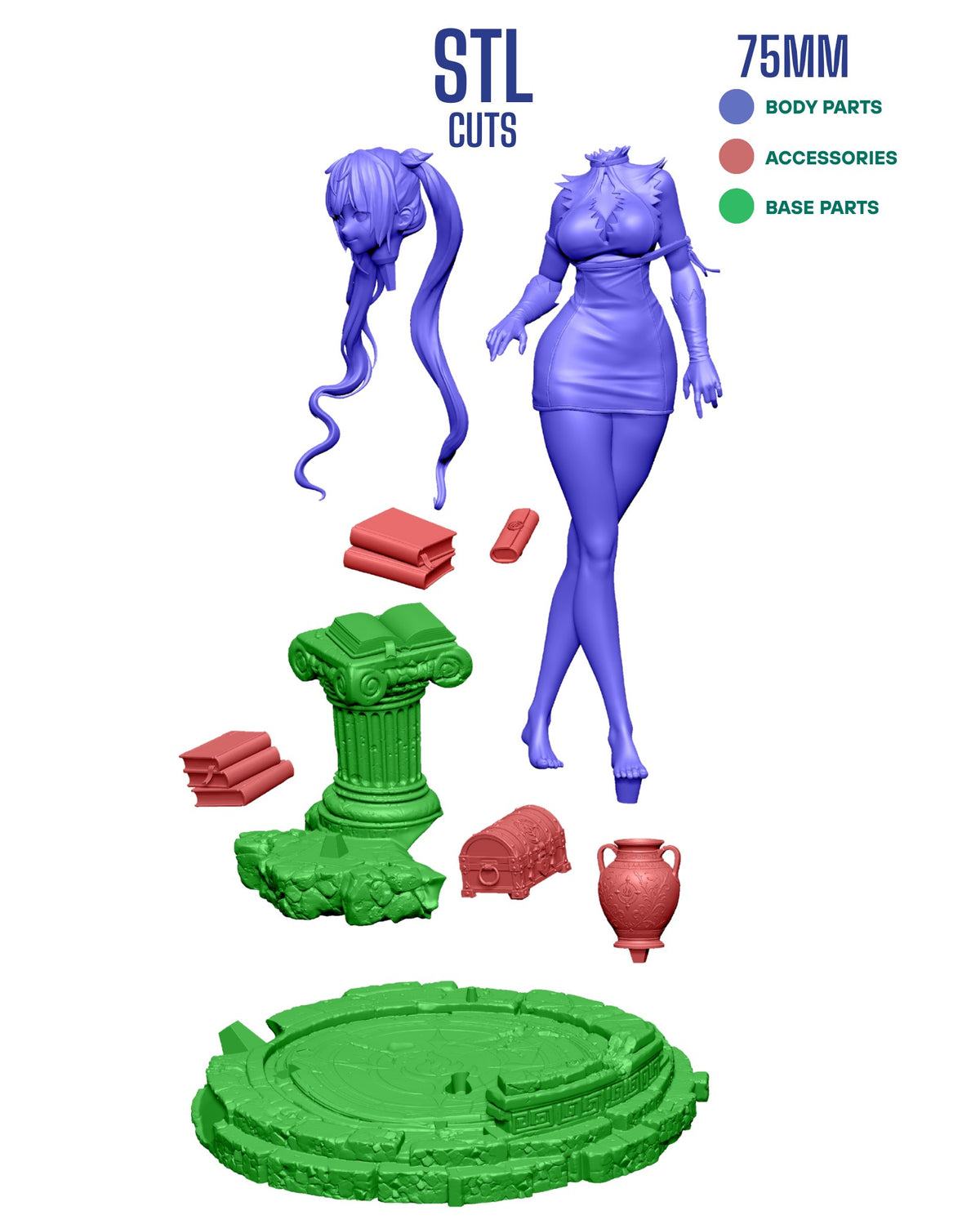 Hestia resin figure