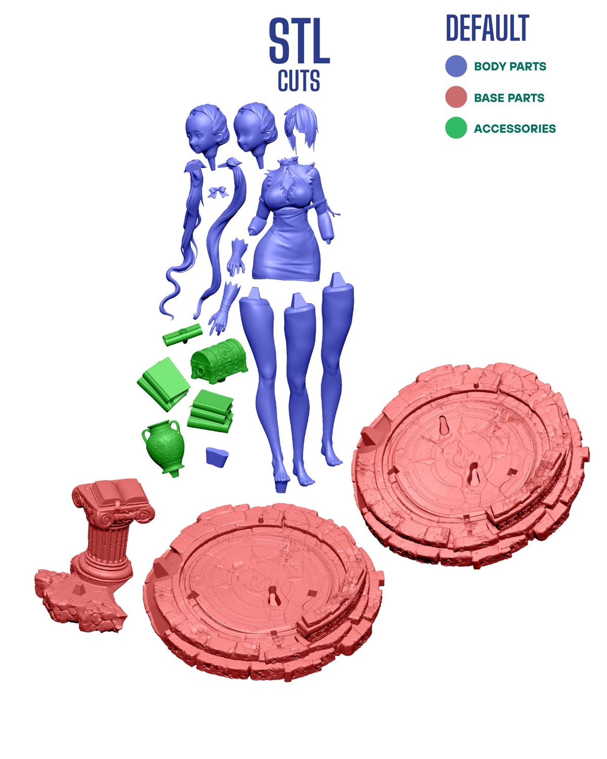 Hestia resin figure