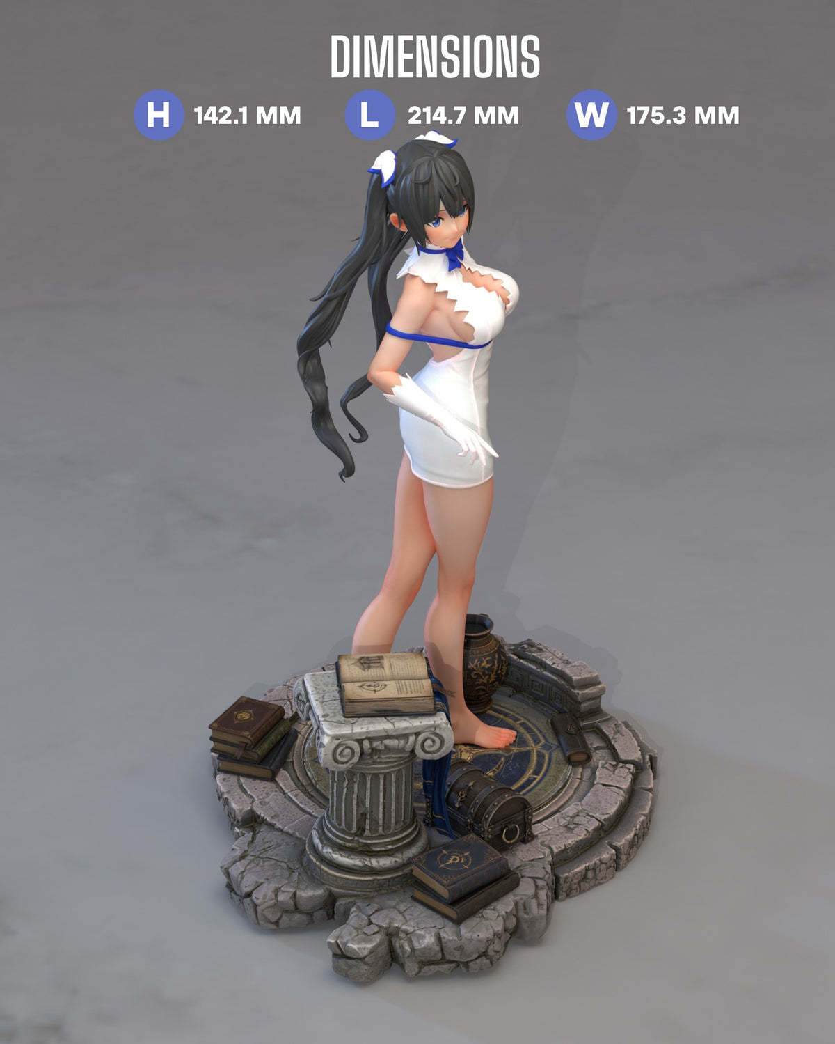 Hestia resin figure
