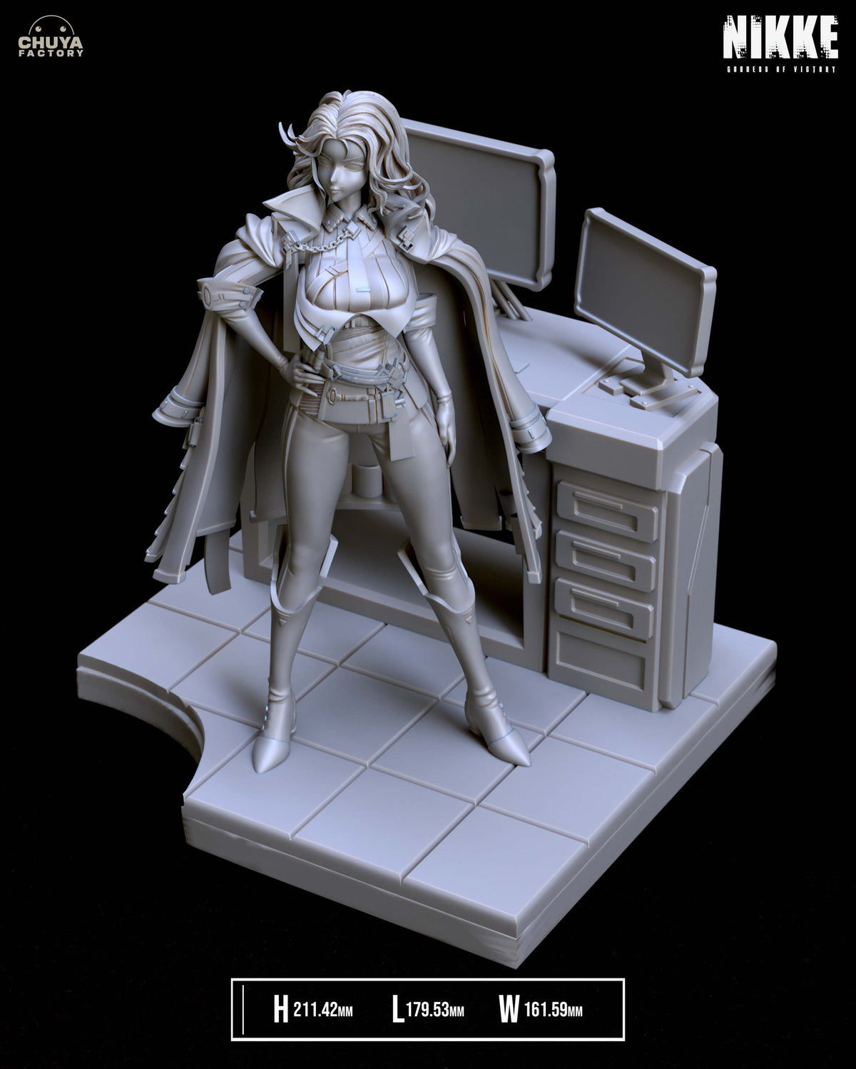 Ingrid resin figure