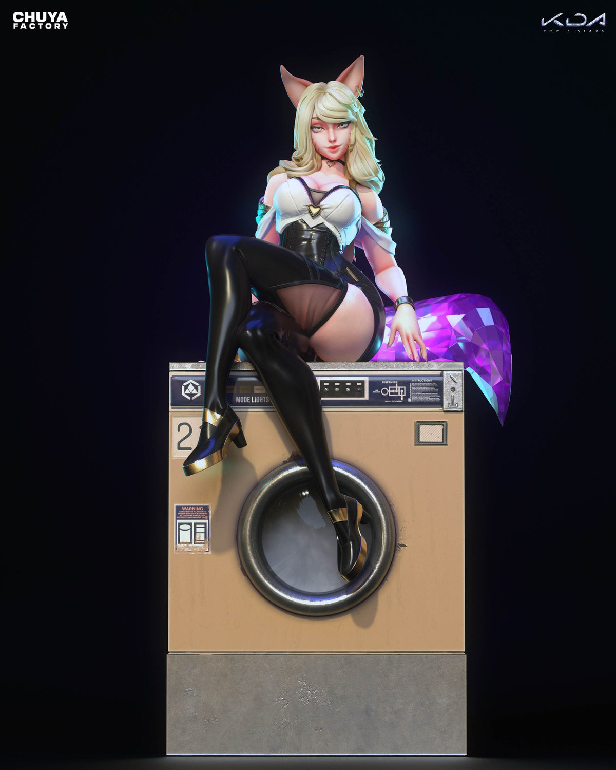 KDA Ahri resin figure