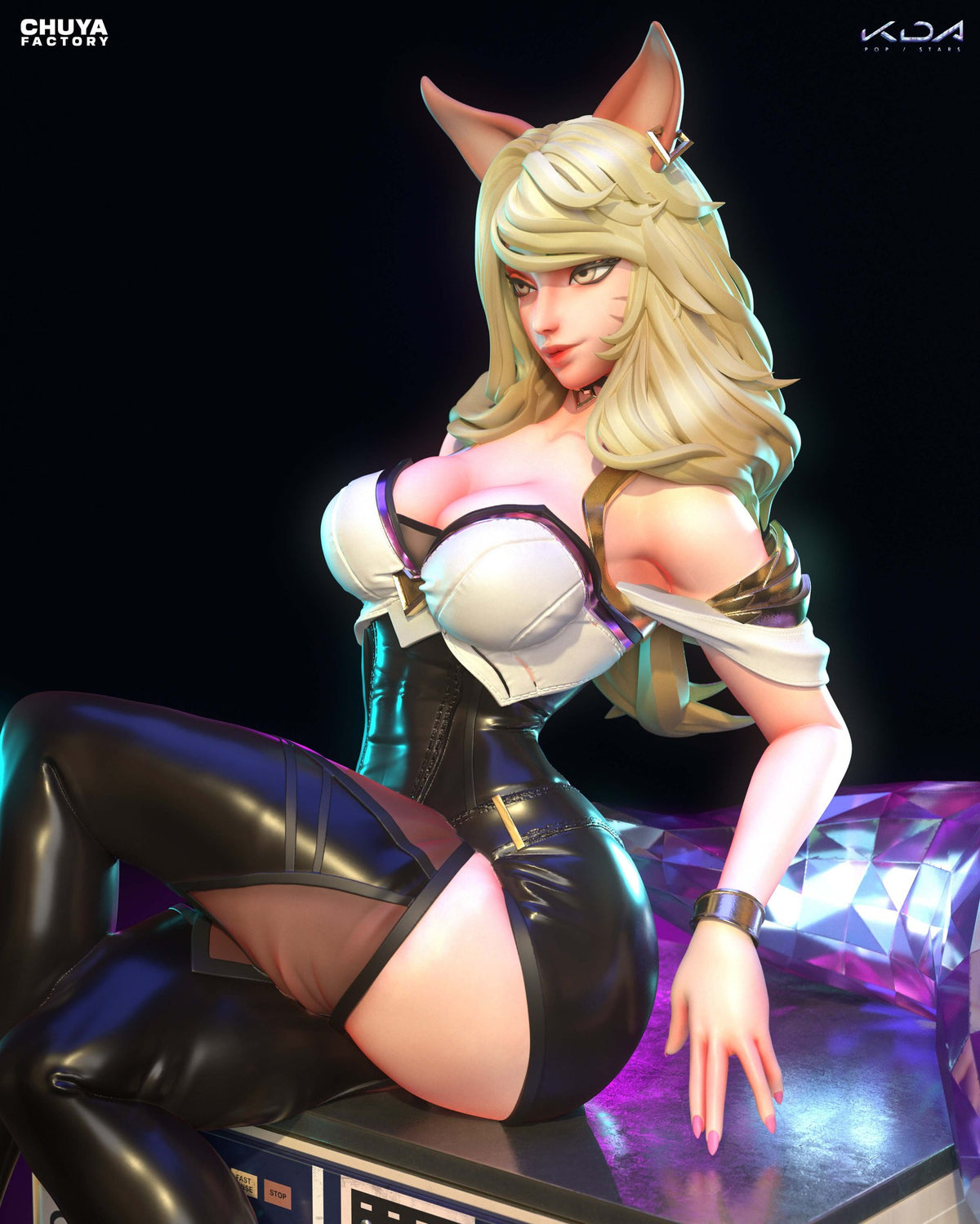 KDA Ahri resin figure