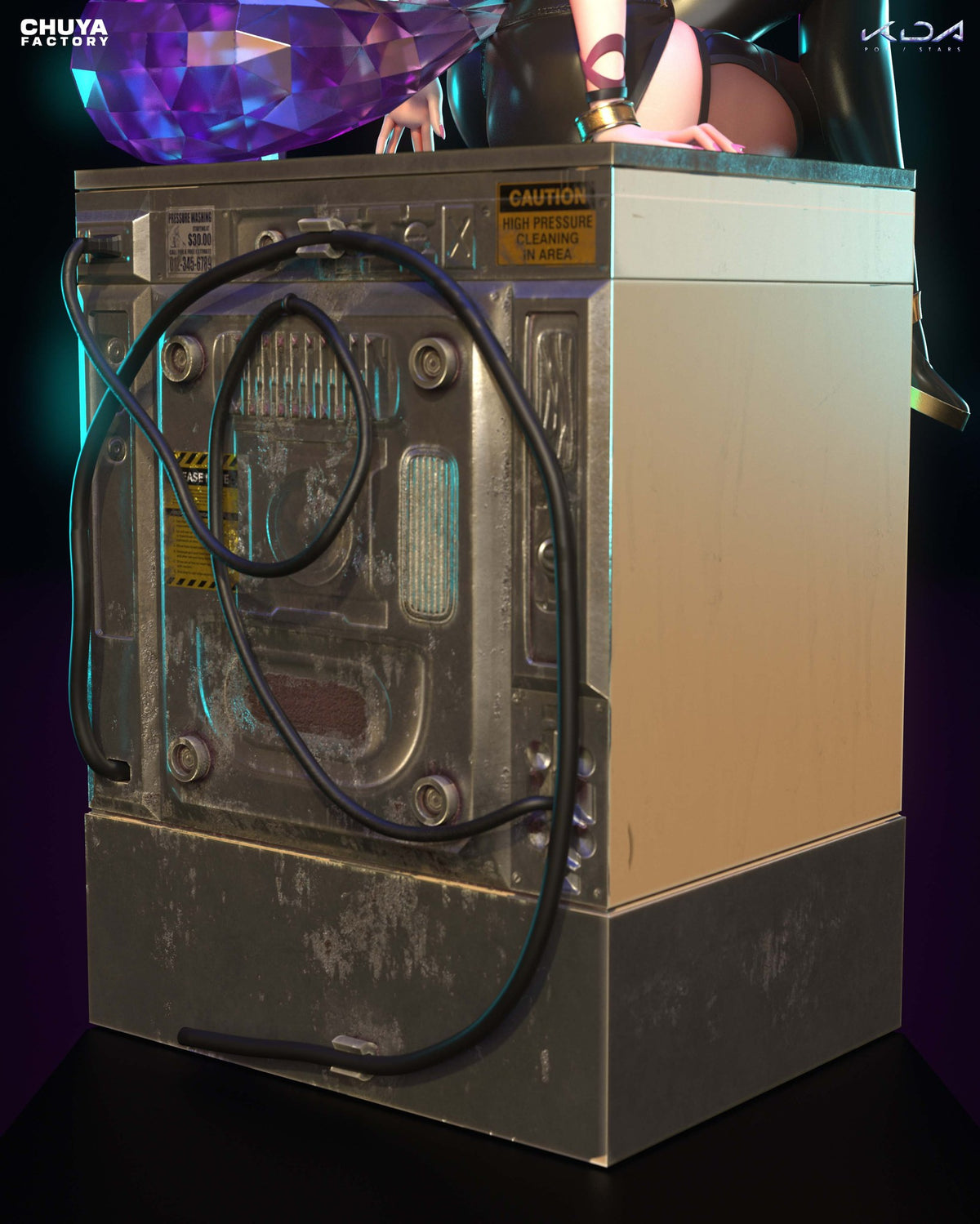 KDA Ahri resin figure