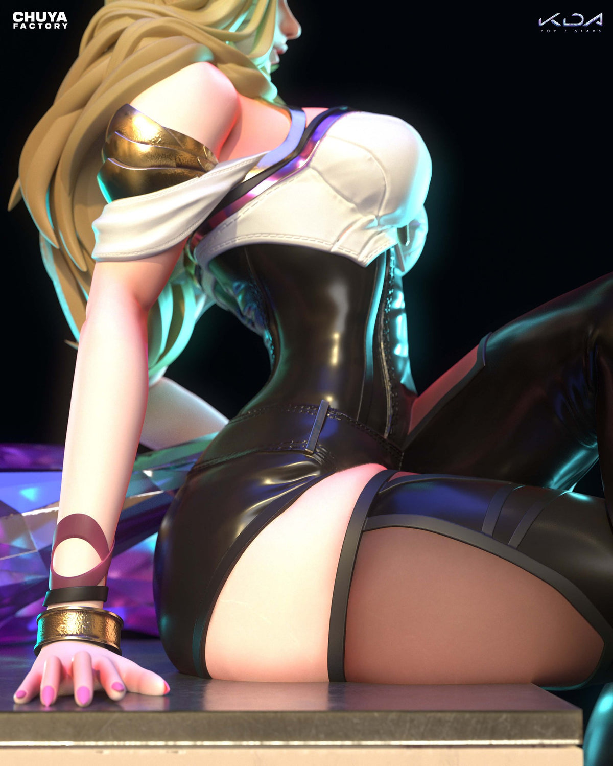 KDA Ahri resin figure