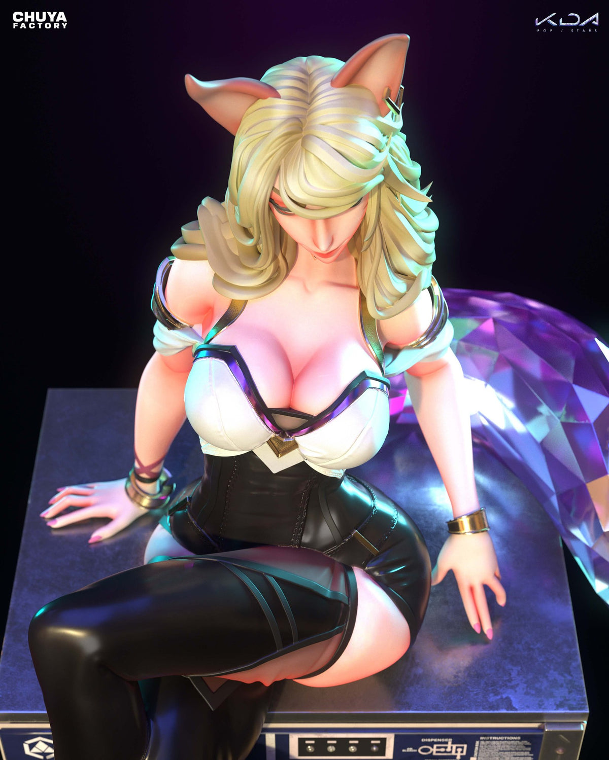 KDA Ahri resin figure