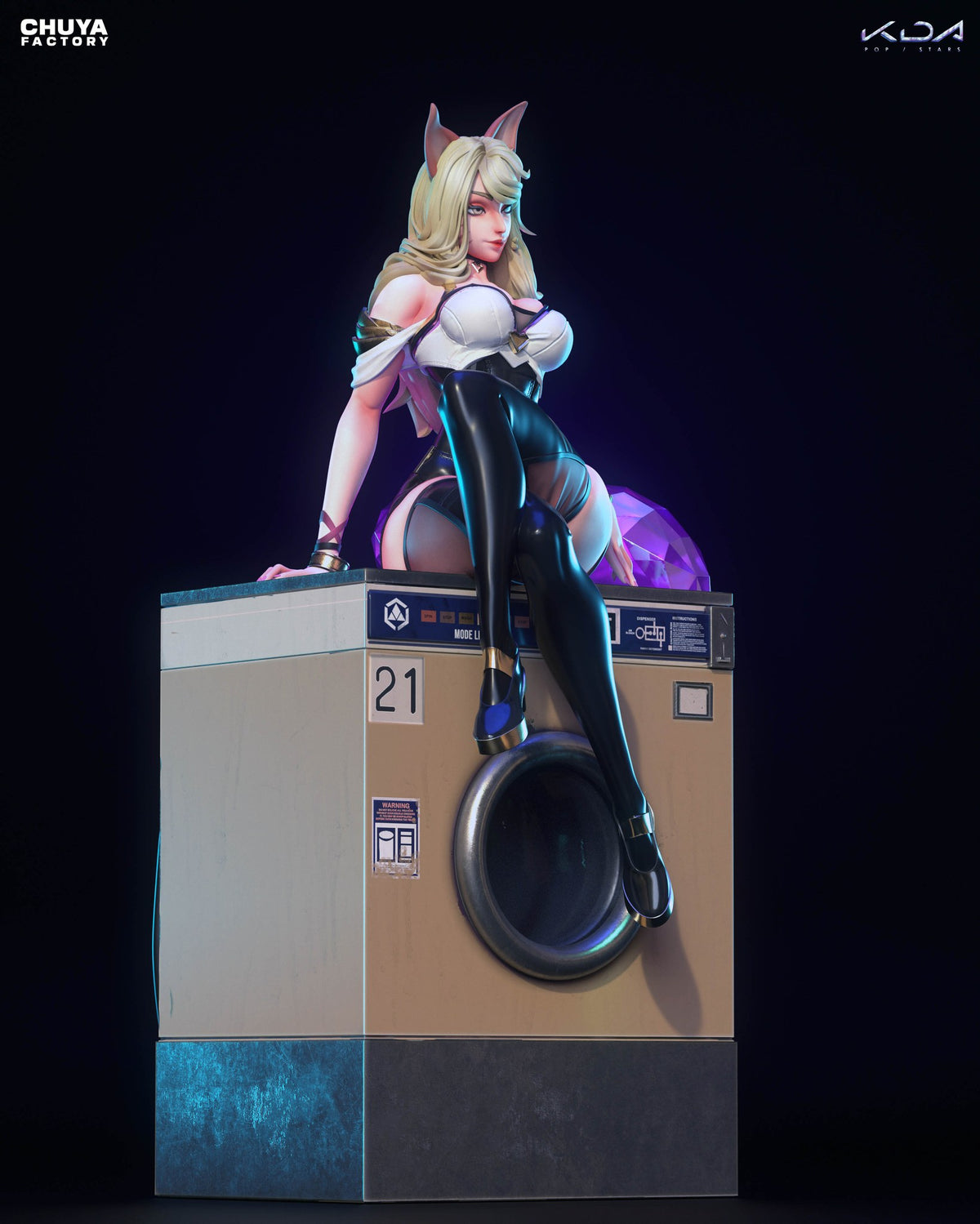KDA Ahri resin figure