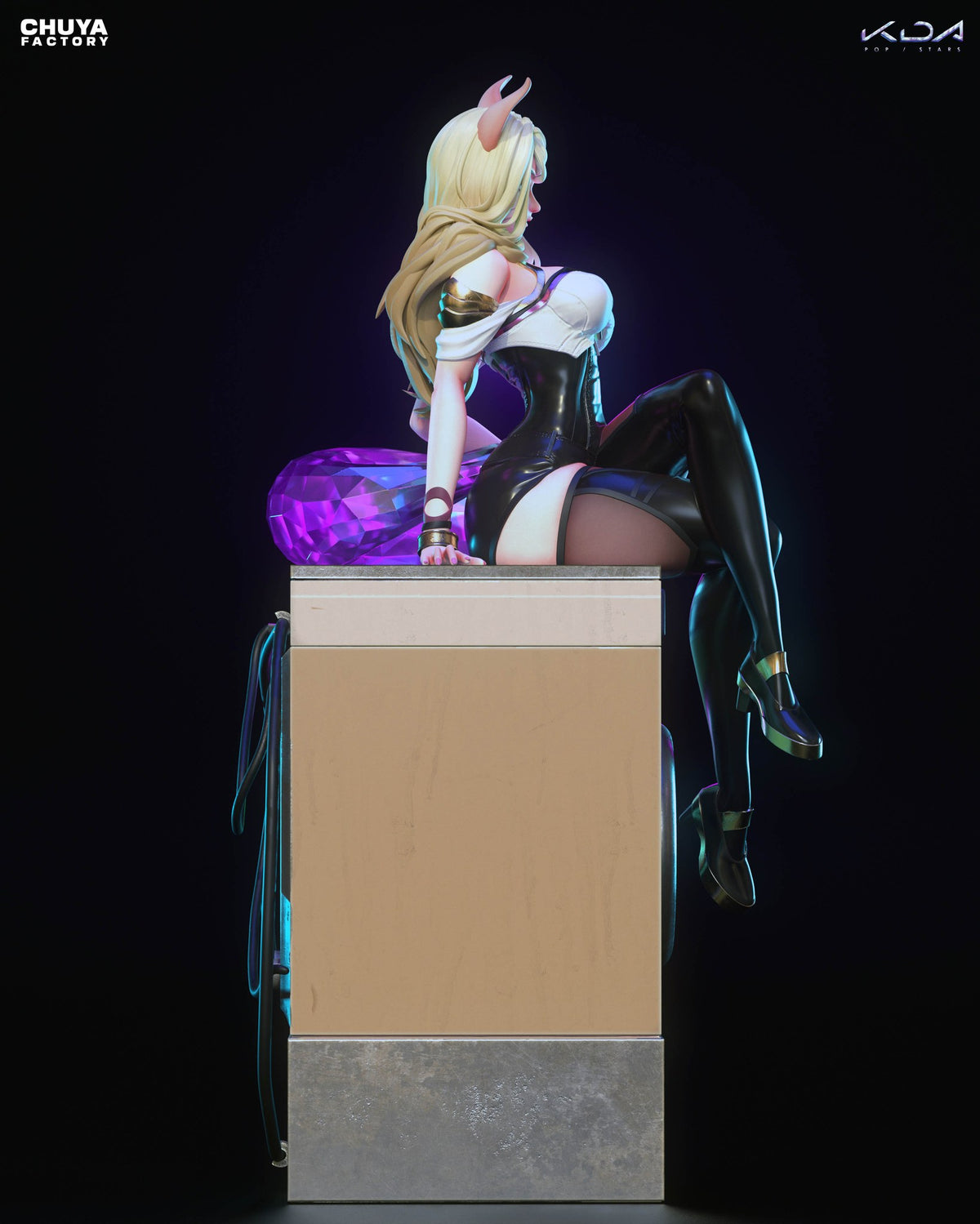 KDA Ahri resin figure