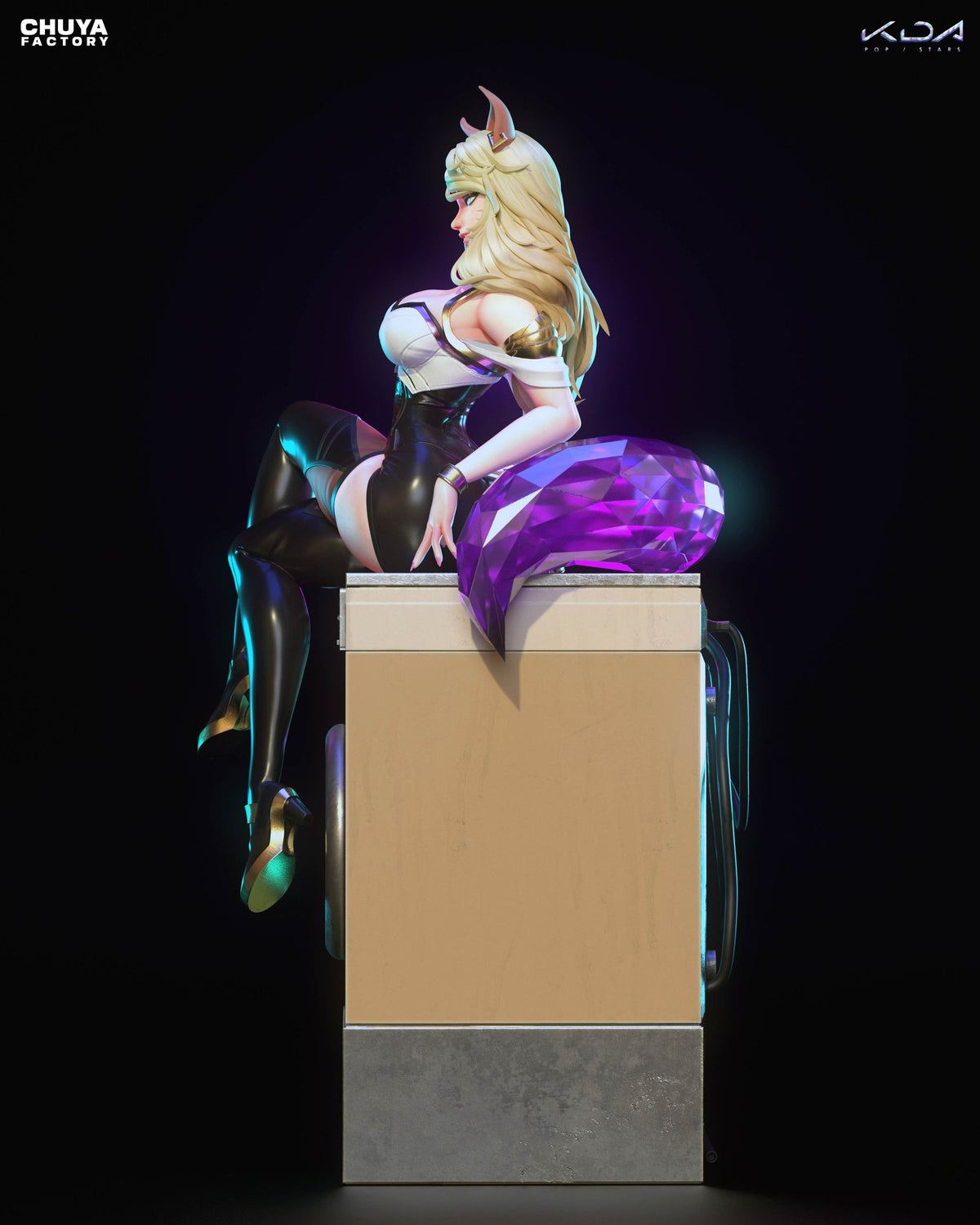 KDA Ahri resin figure