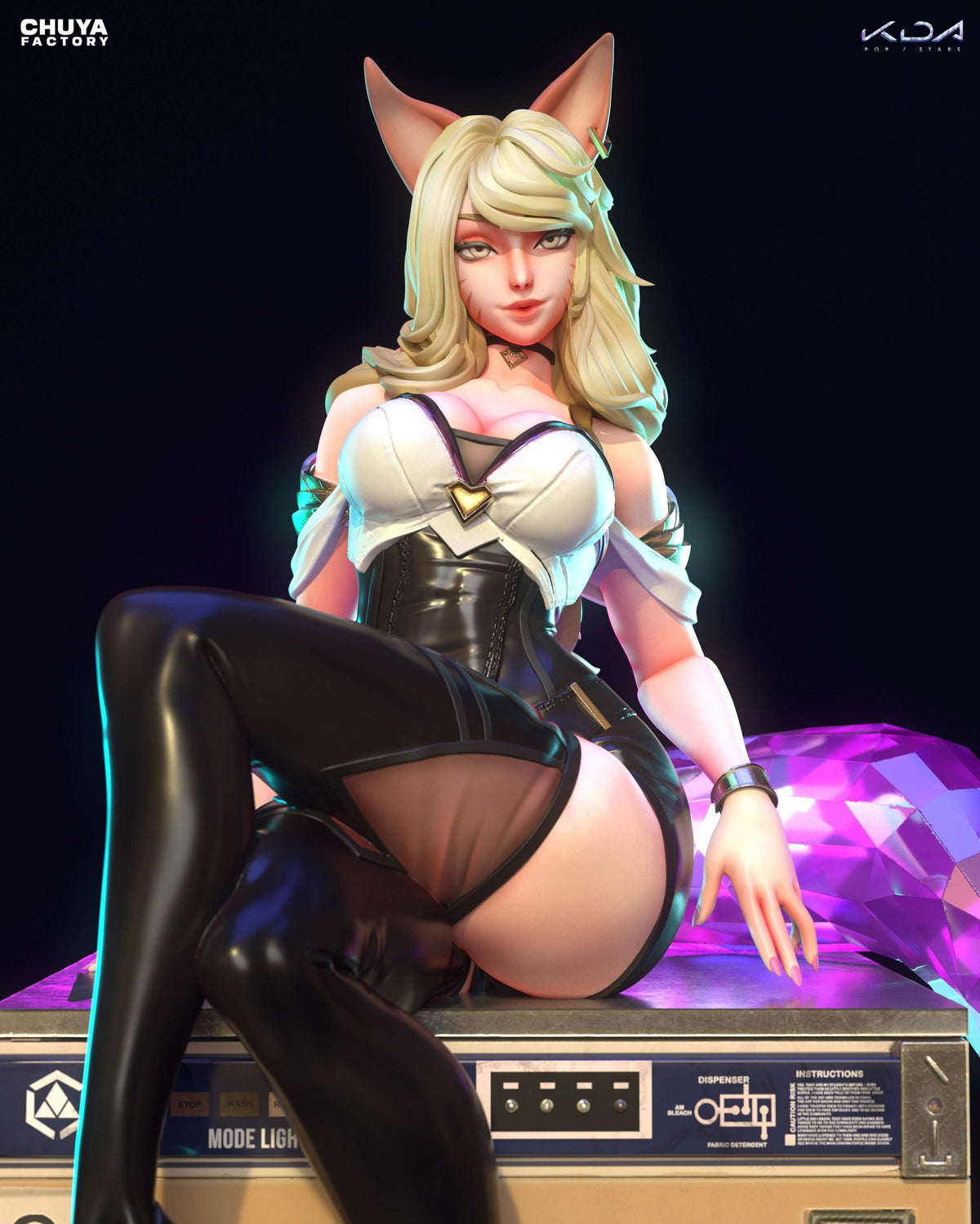 KDA Ahri resin figure