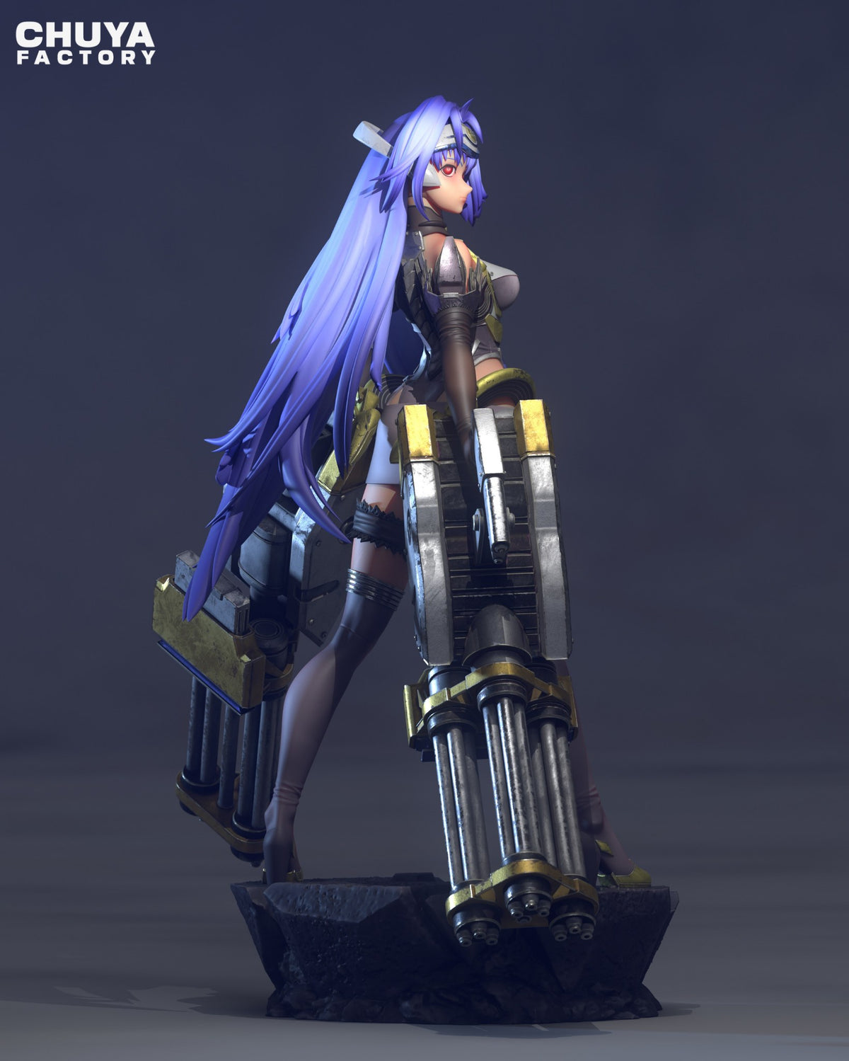 Kos-Mos resin figure