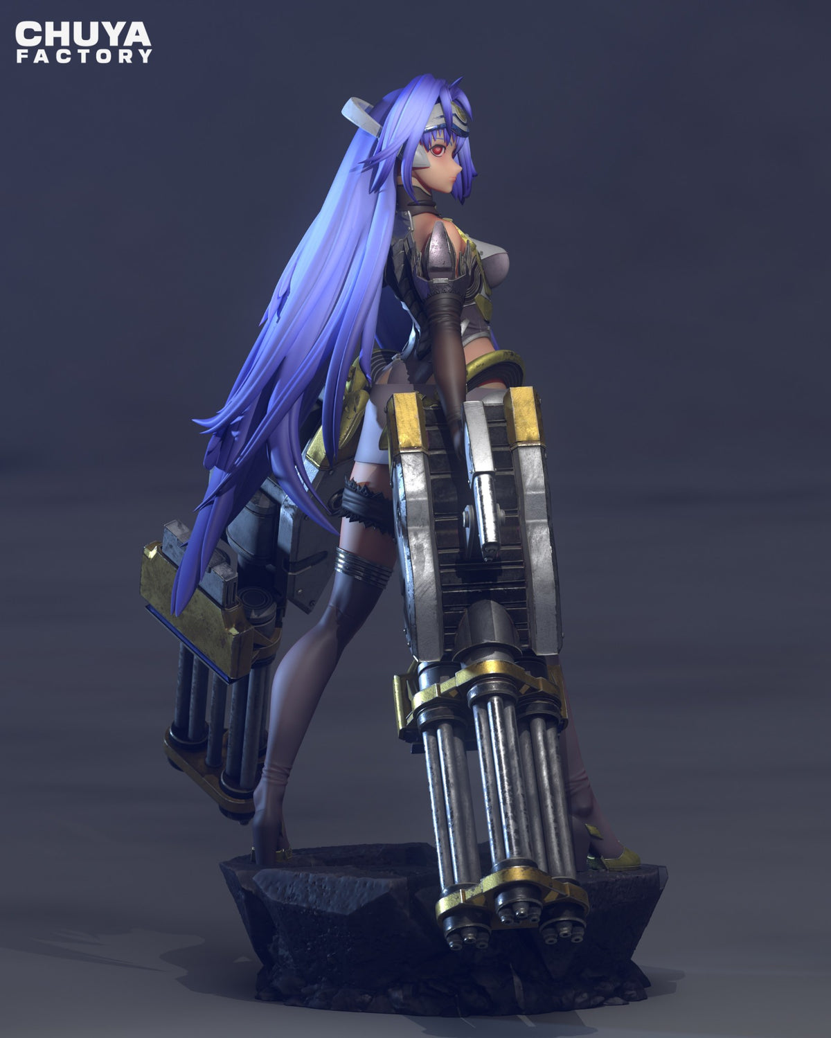 Kos-Mos resin figure