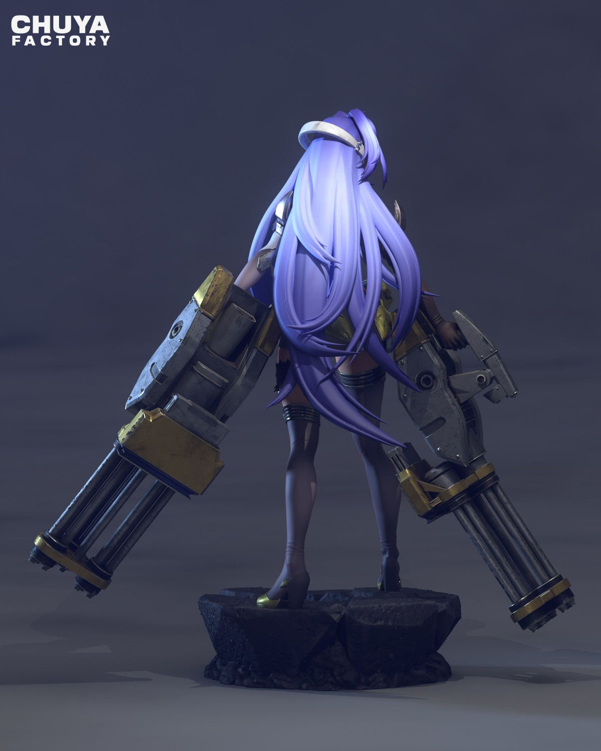 Kos-Mos resin figure