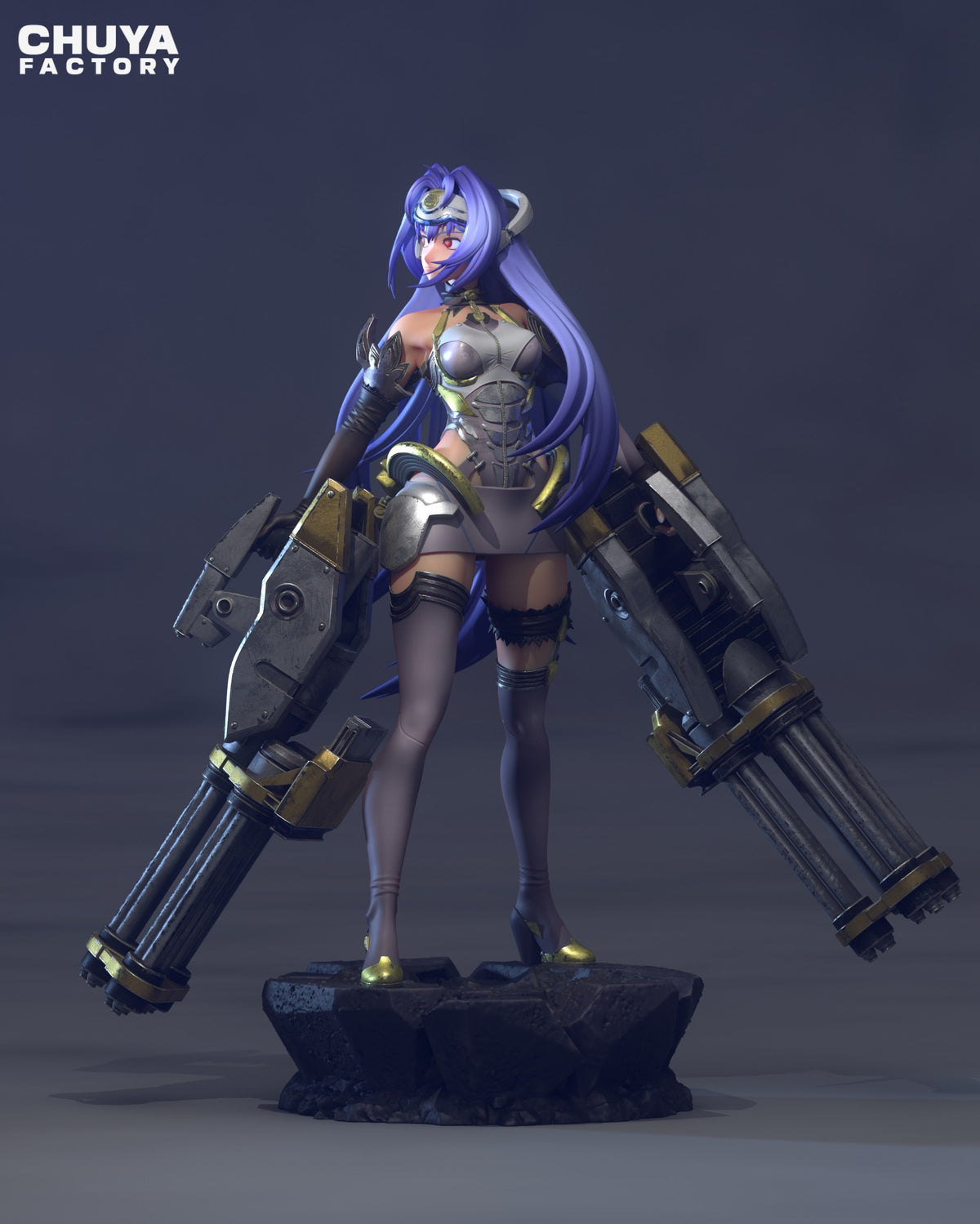 Kos-Mos resin figure