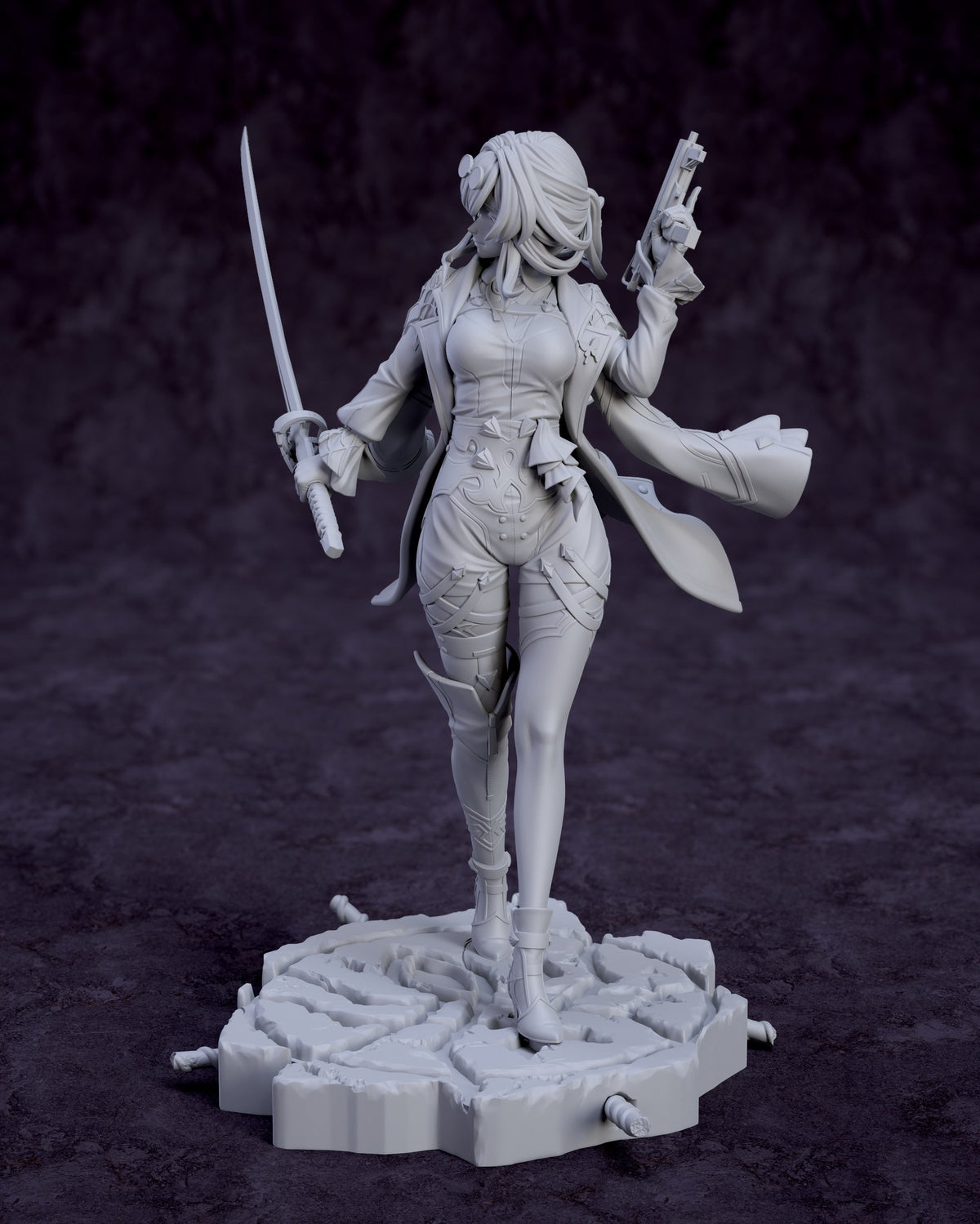 Kafka resin figure