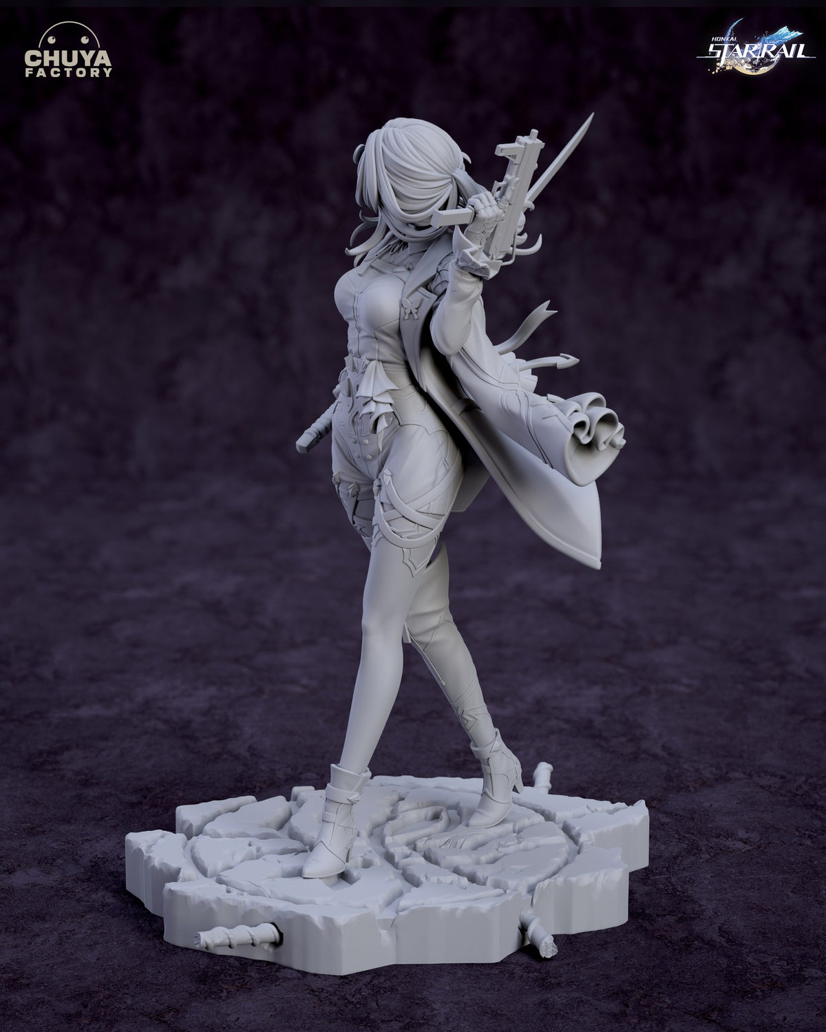 Kafka resin figure