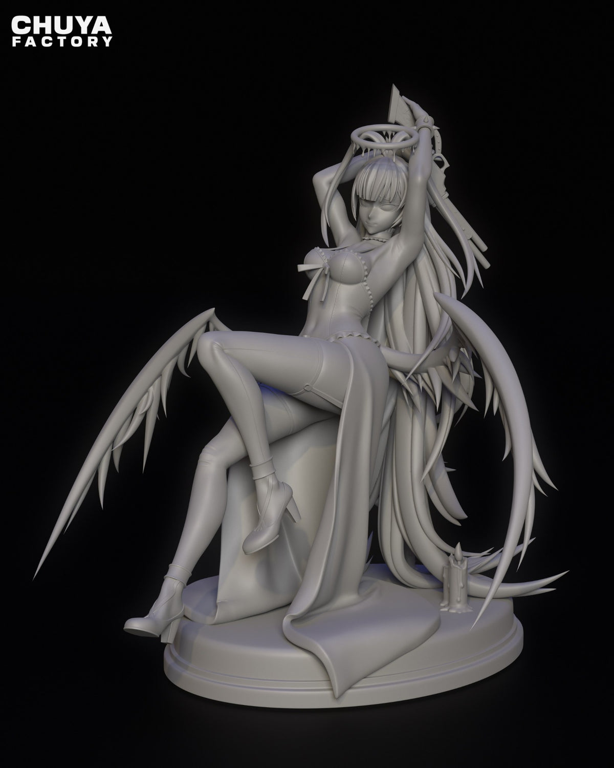 Kenzaki Tsurugi resin figure