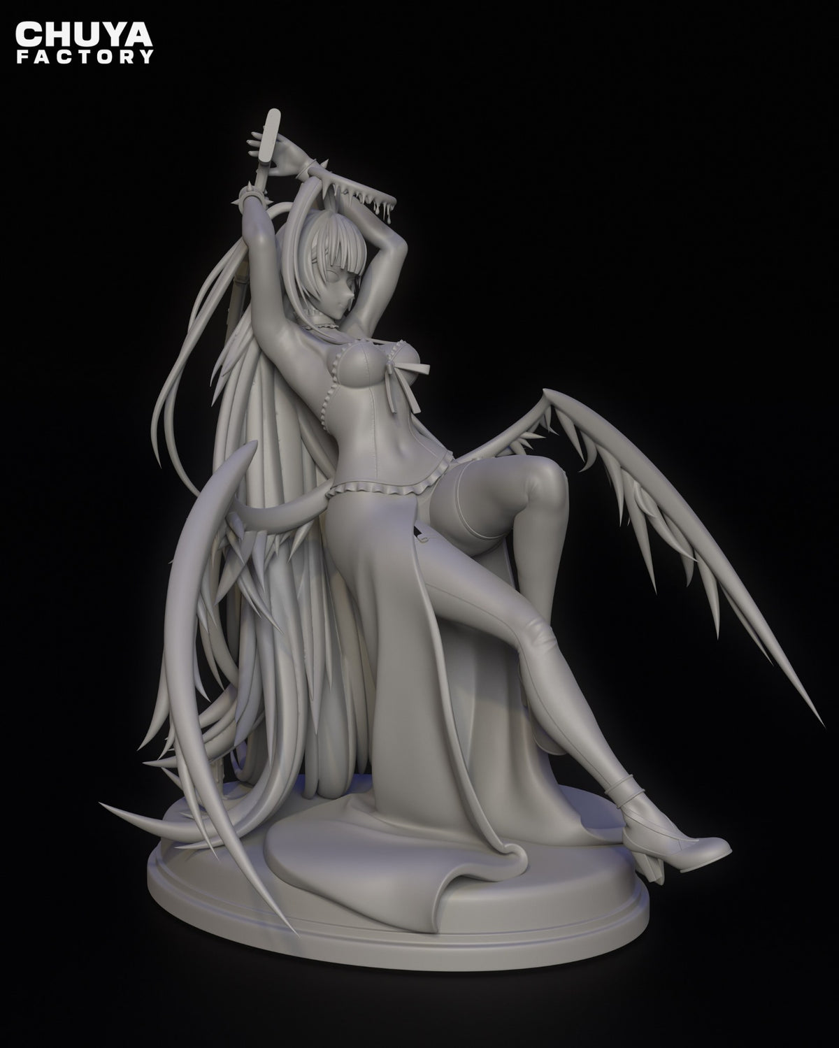 Kenzaki Tsurugi resin figure
