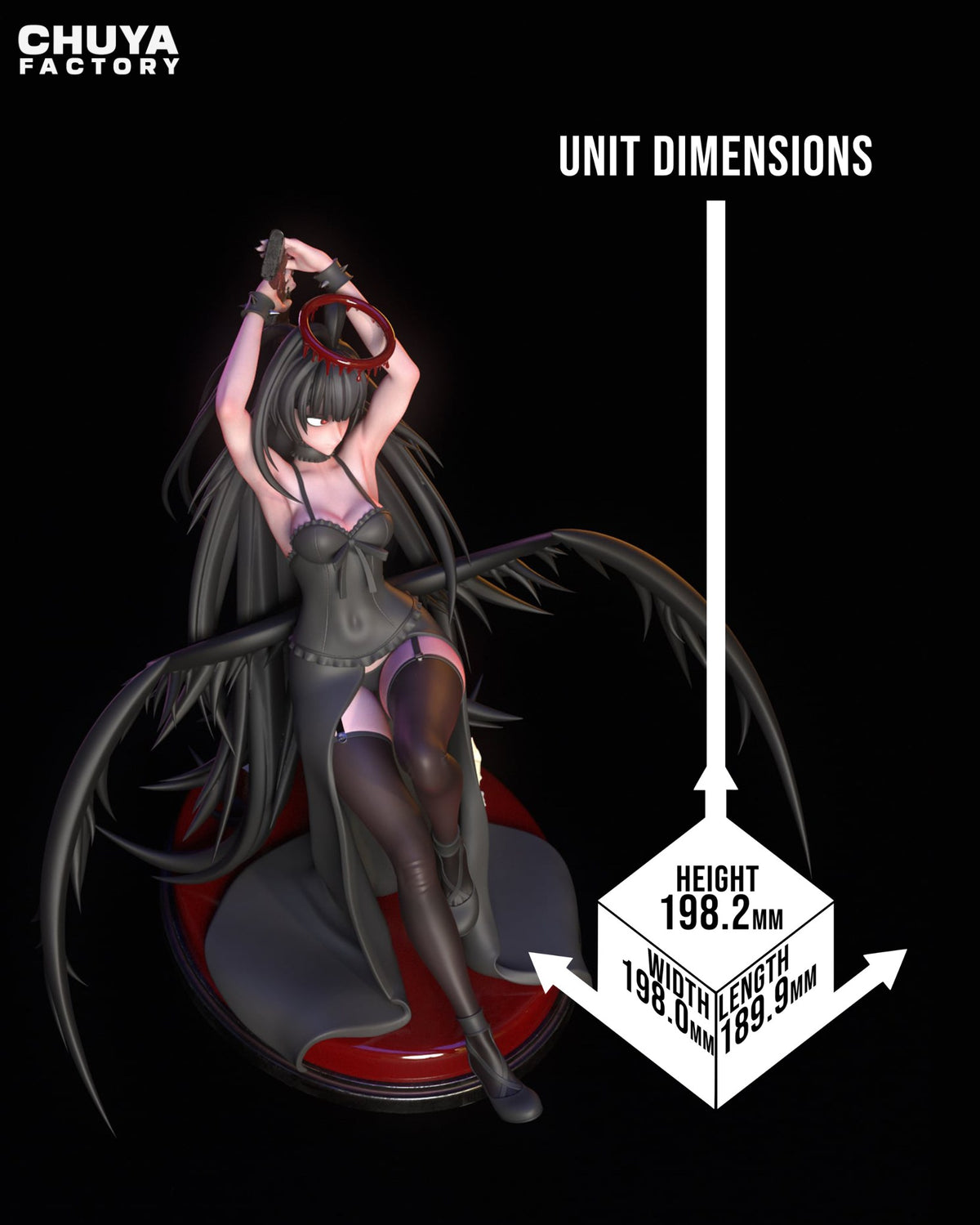 Kenzaki Tsurugi resin figure