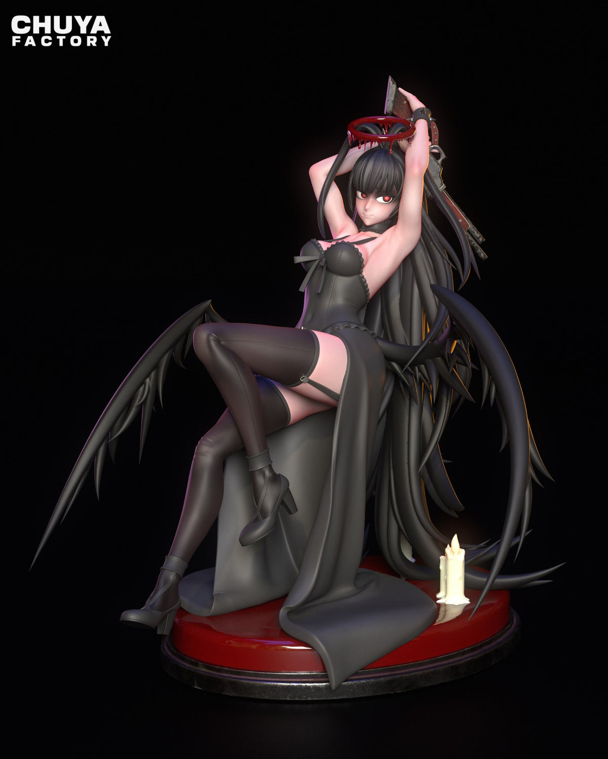 Kenzaki Tsurugi resin figure