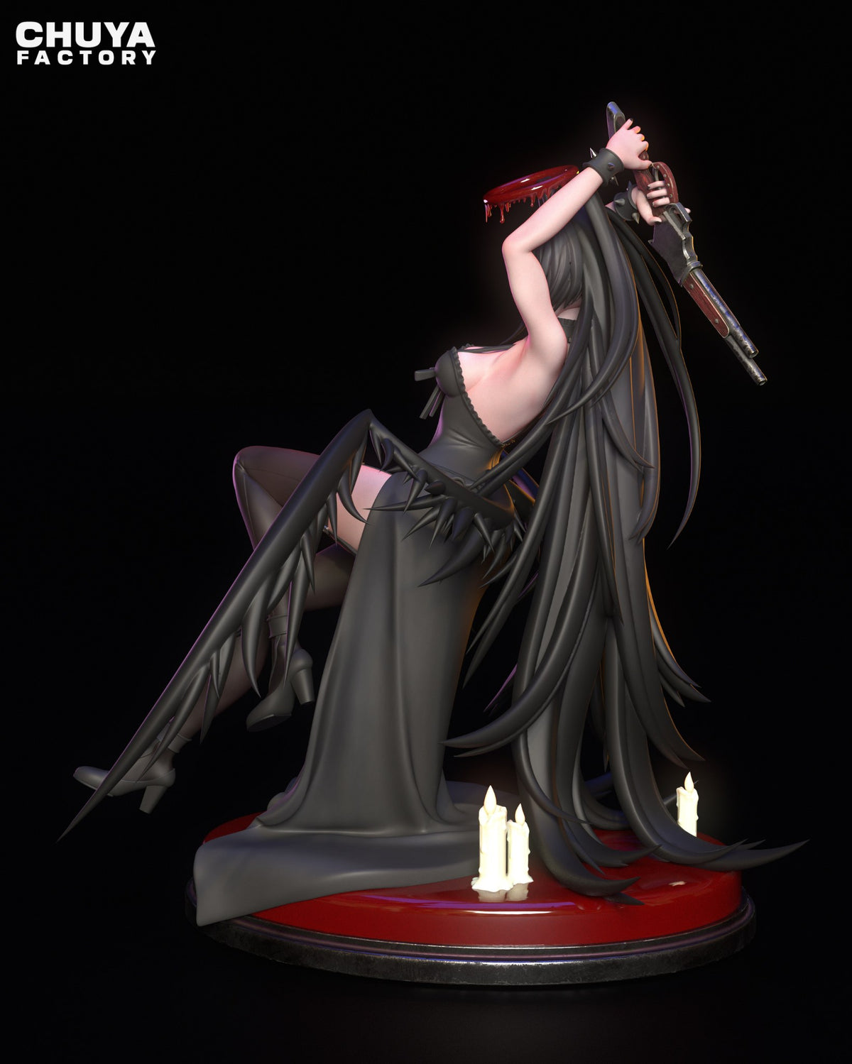 Kenzaki Tsurugi resin figure