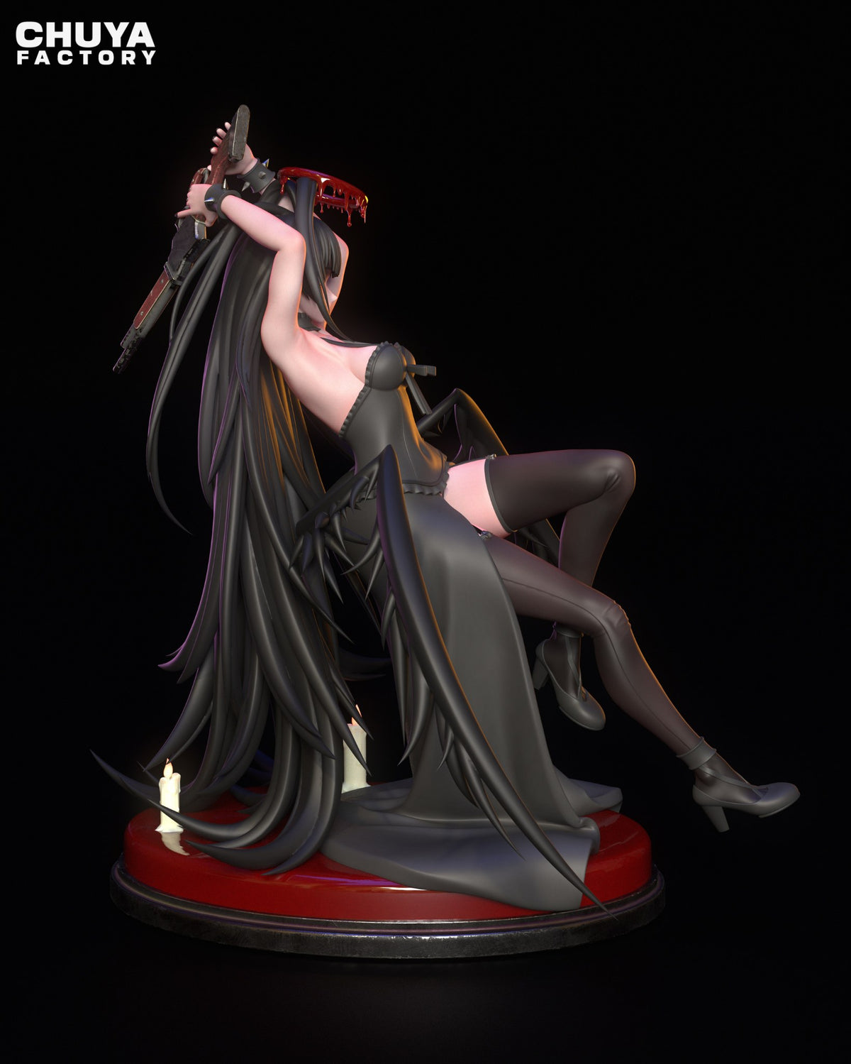 Kenzaki Tsurugi resin figure