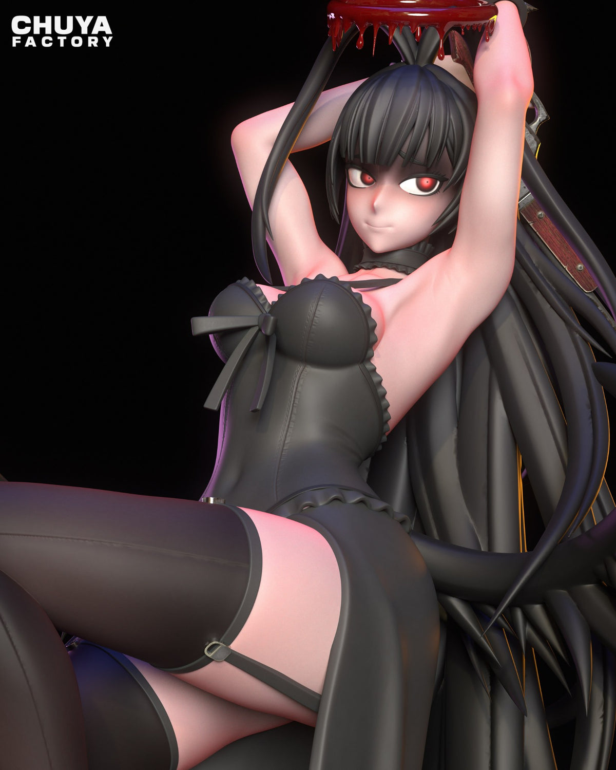Kenzaki Tsurugi resin figure