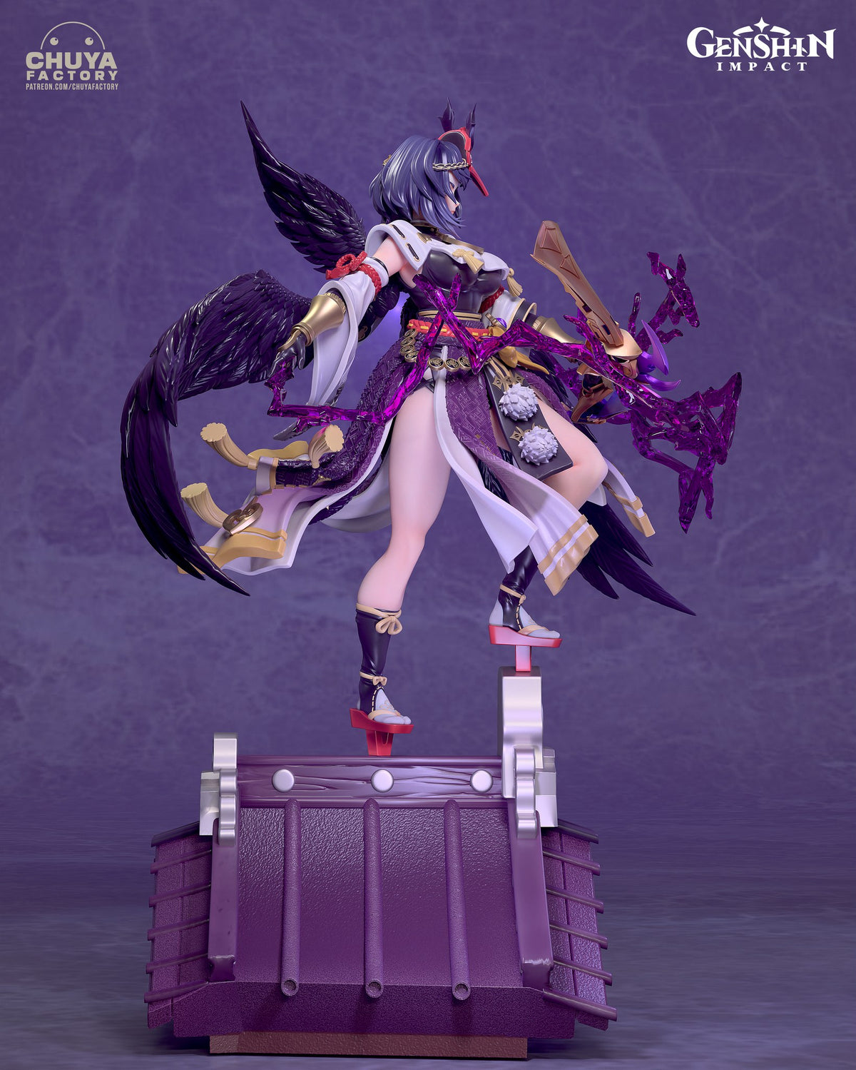 Kujou Sara resin figure