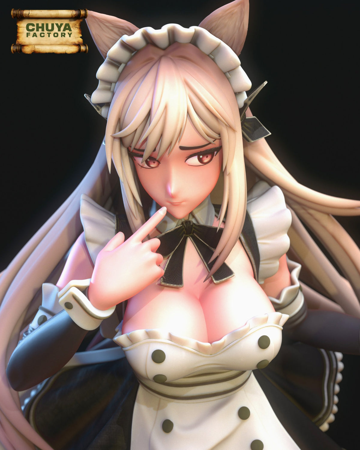Maid Rapi resin figure