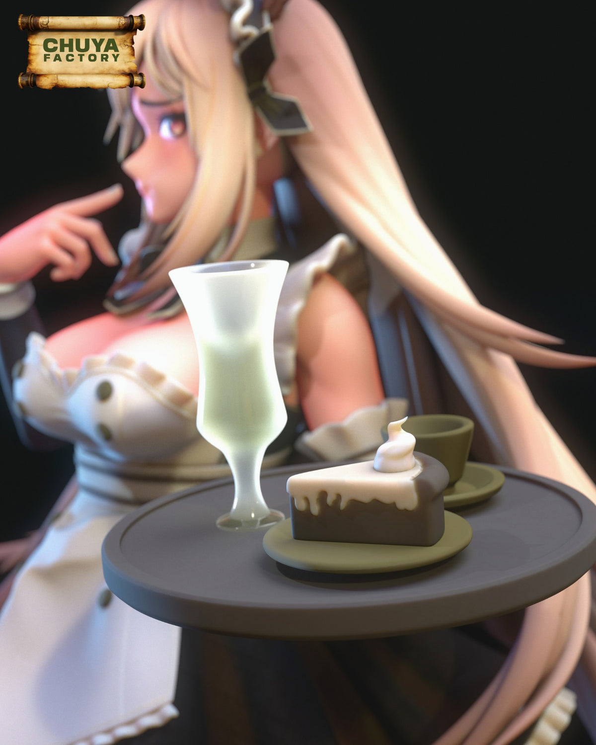 Maid Rapi resin figure