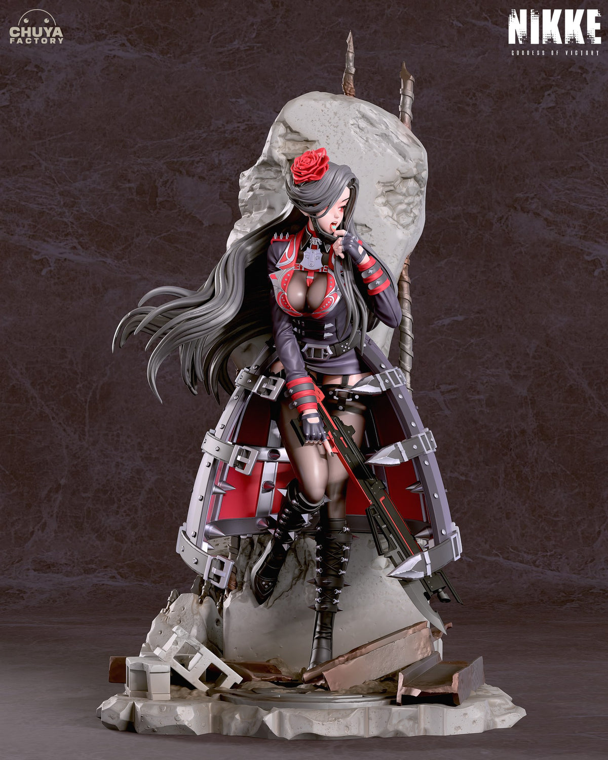 Maiden resin figure