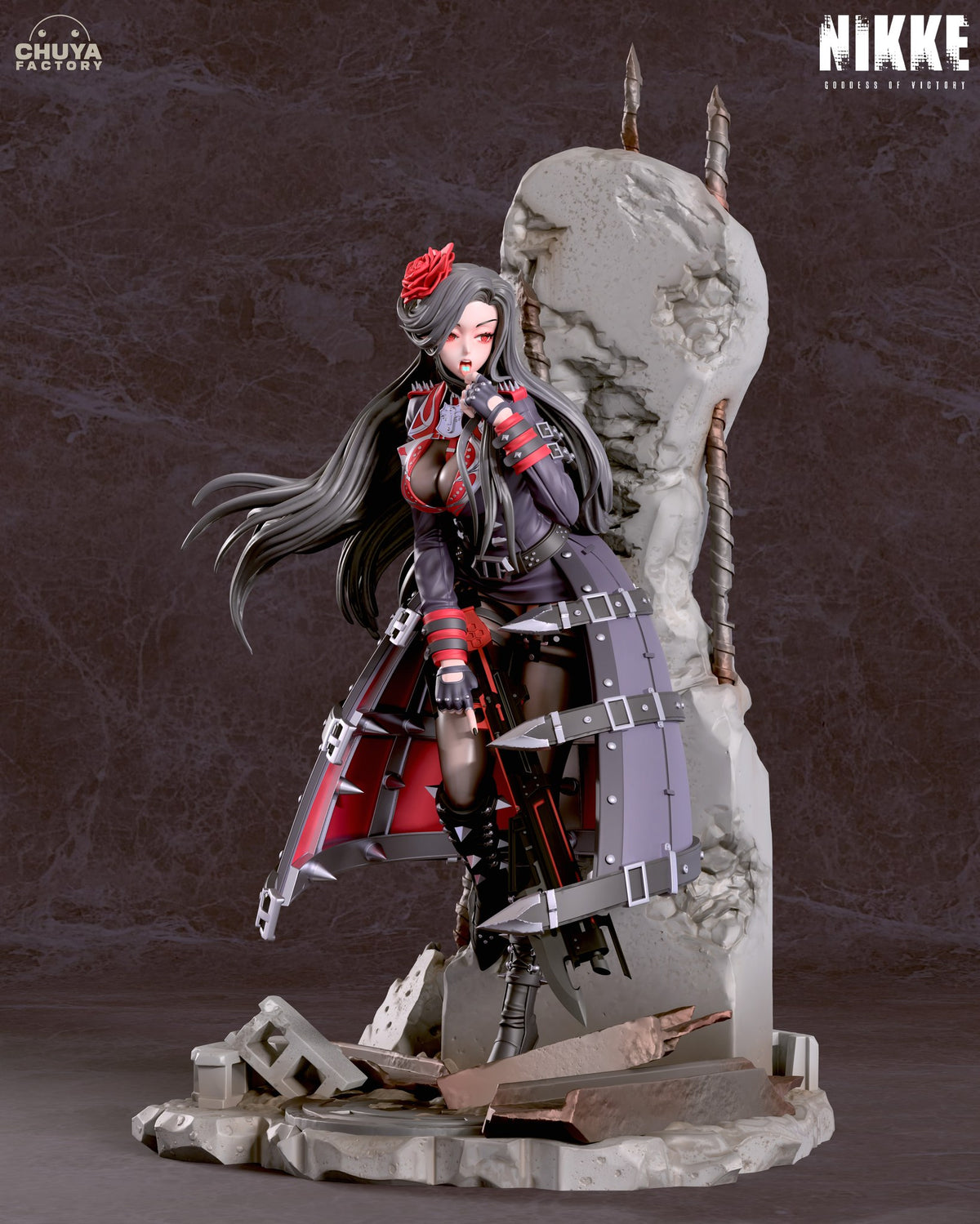 Maiden resin figure