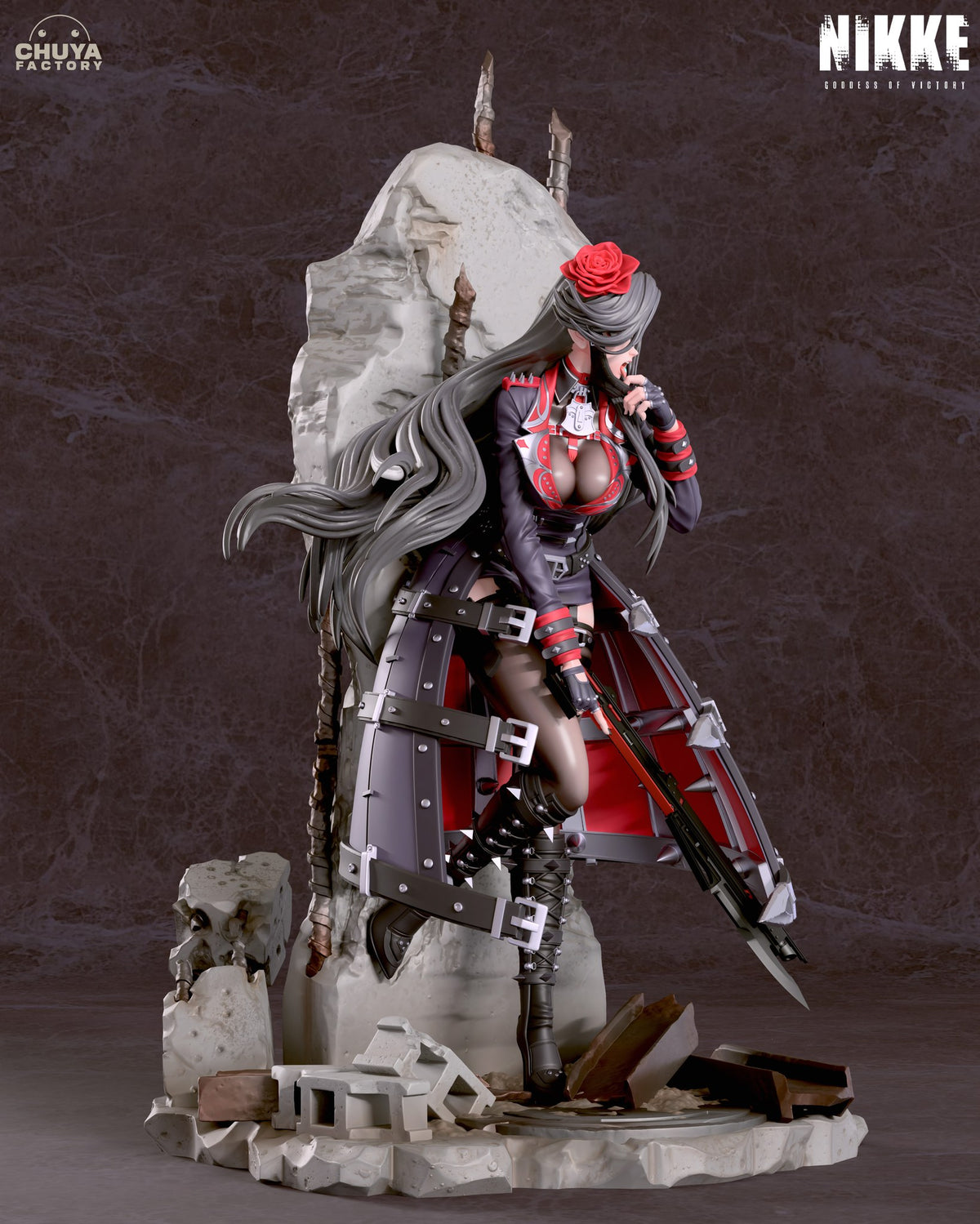 Maiden resin figure