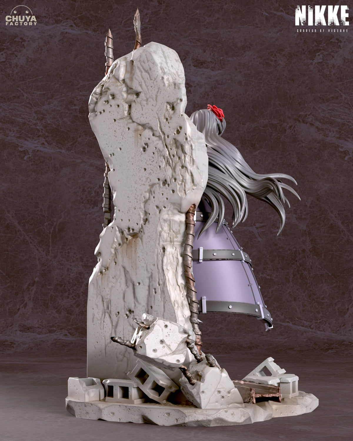 Maiden resin figure