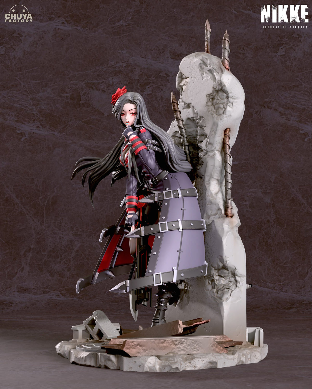 Maiden resin figure