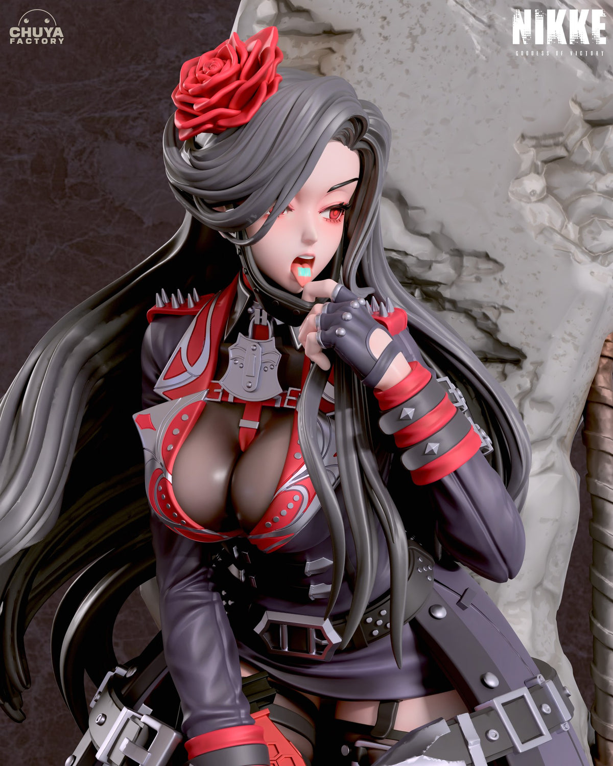 Maiden resin figure