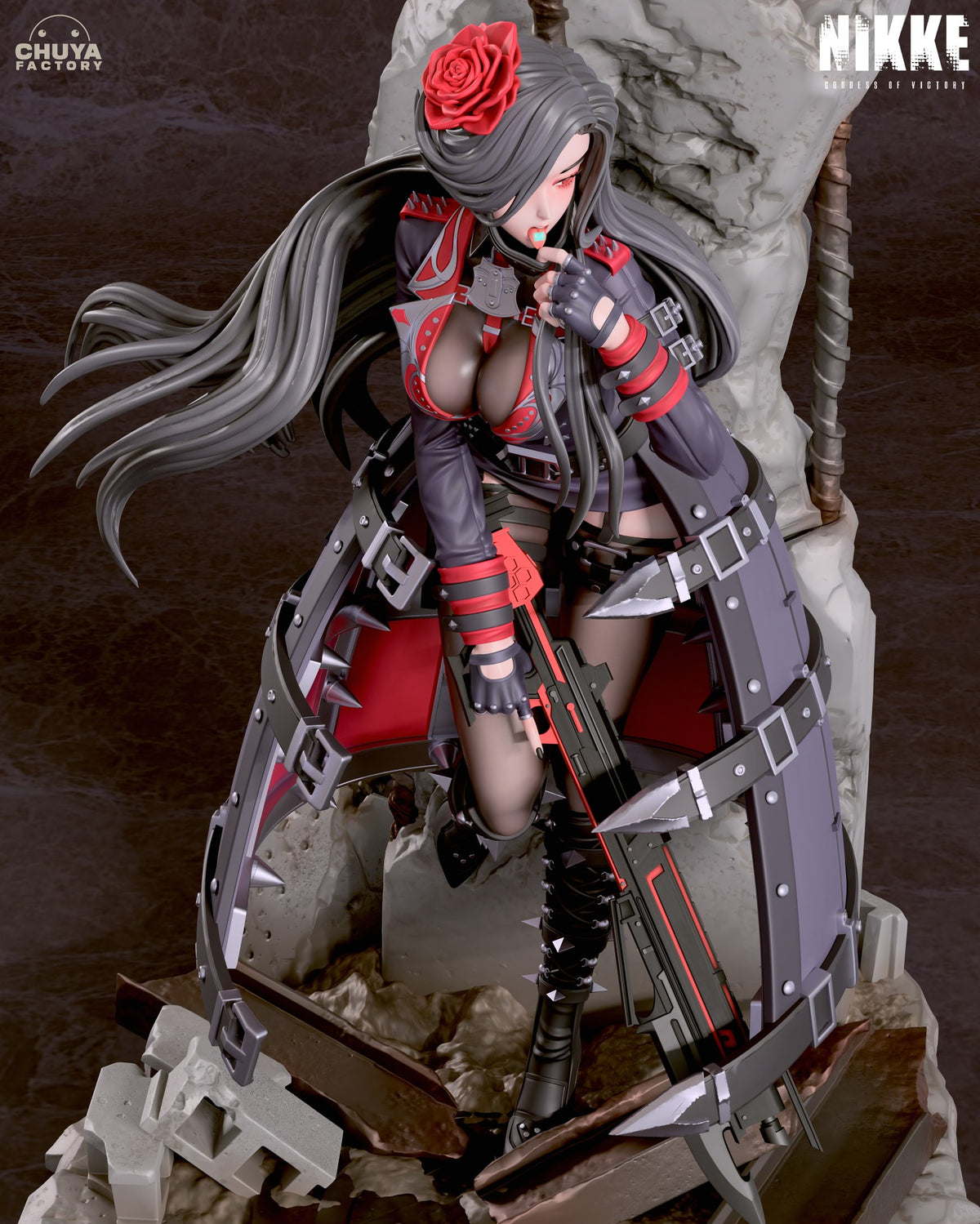 Maiden resin figure