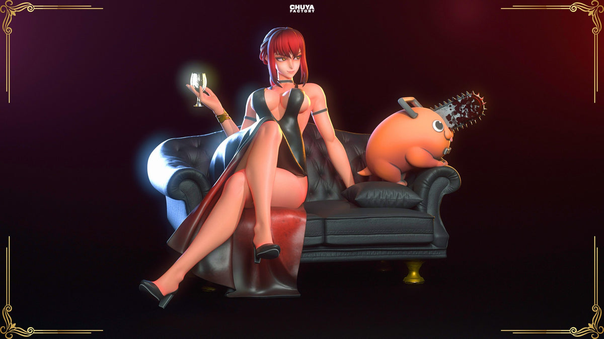 Makima resin figure