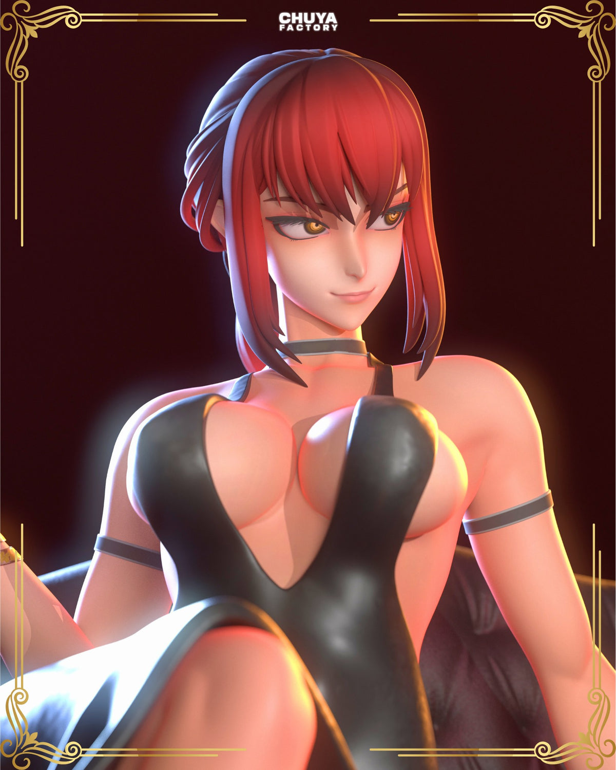 Makima resin figure