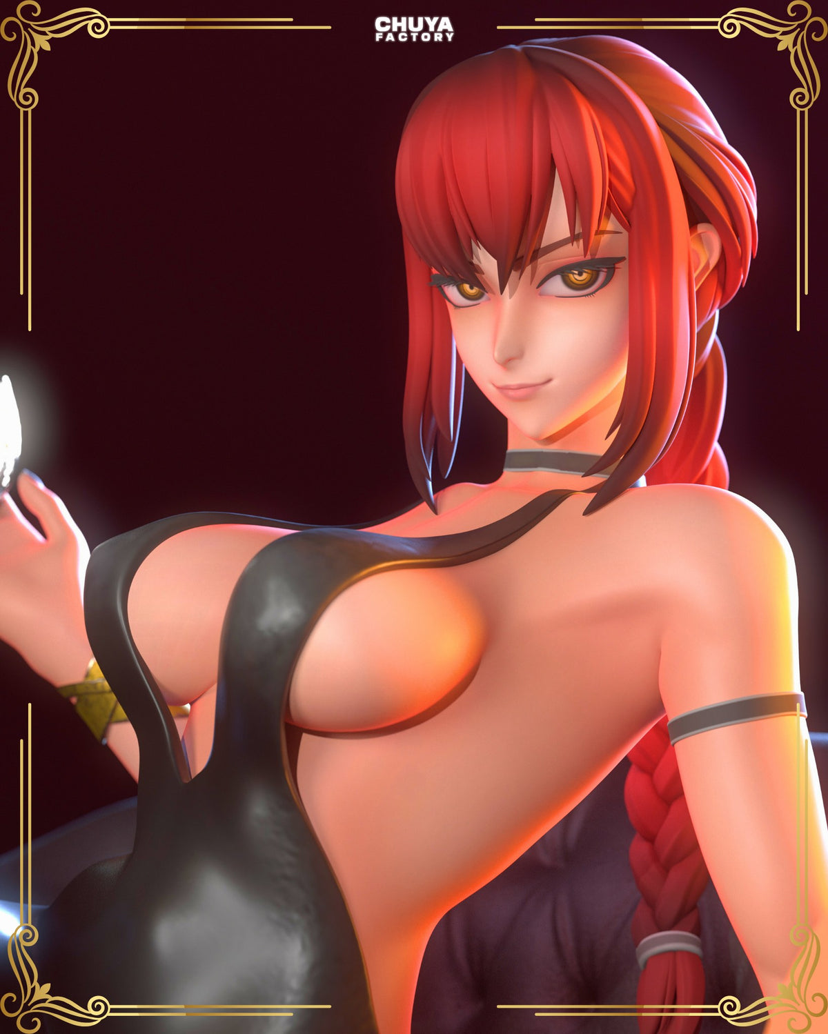 Makima resin figure