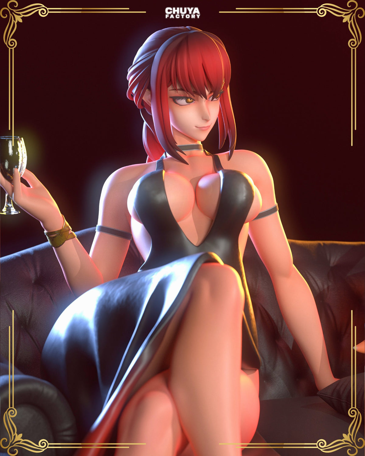 Makima resin figure
