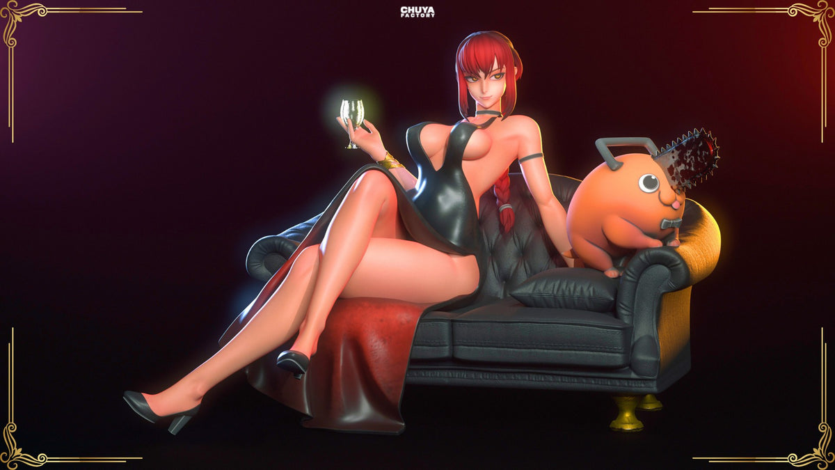Makima resin figure