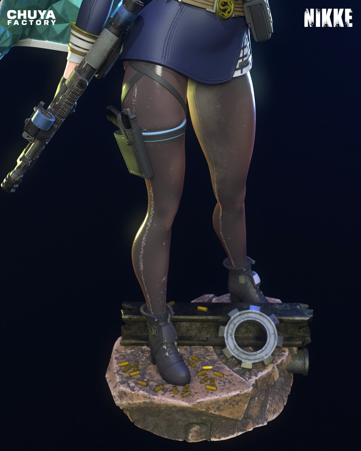 Marian resin figure