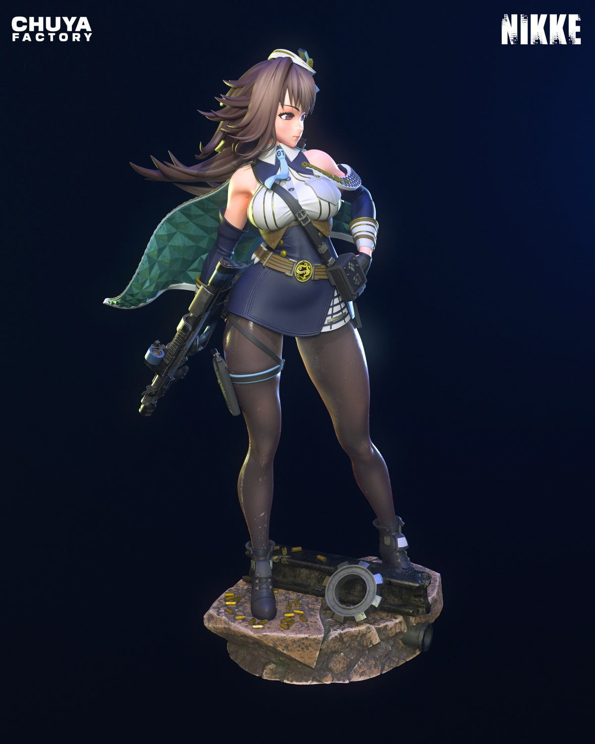 Marian resin figure