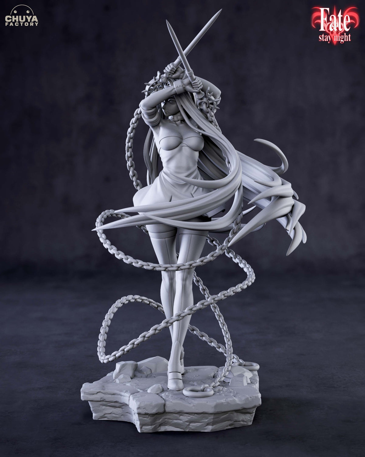 Medusa resin figure